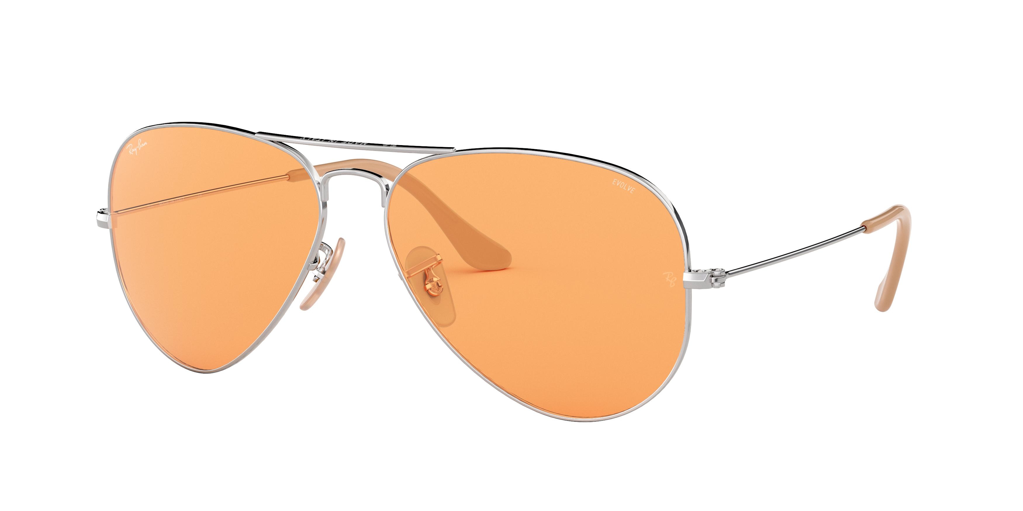 Ray Ban RB3025 9065V9 Aviator Large Metal 