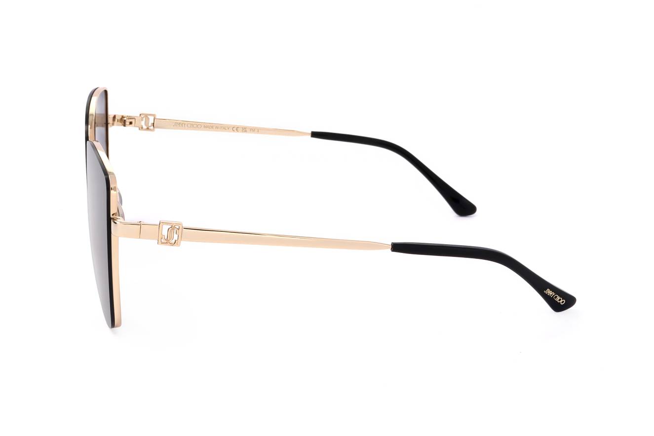 Jimmy Choo VELLA/S 2M2IR Gold Frame Black Lens Sunglasses Jimmy Choo LAVI/S 2M2IR Sunglasses - US main image 4