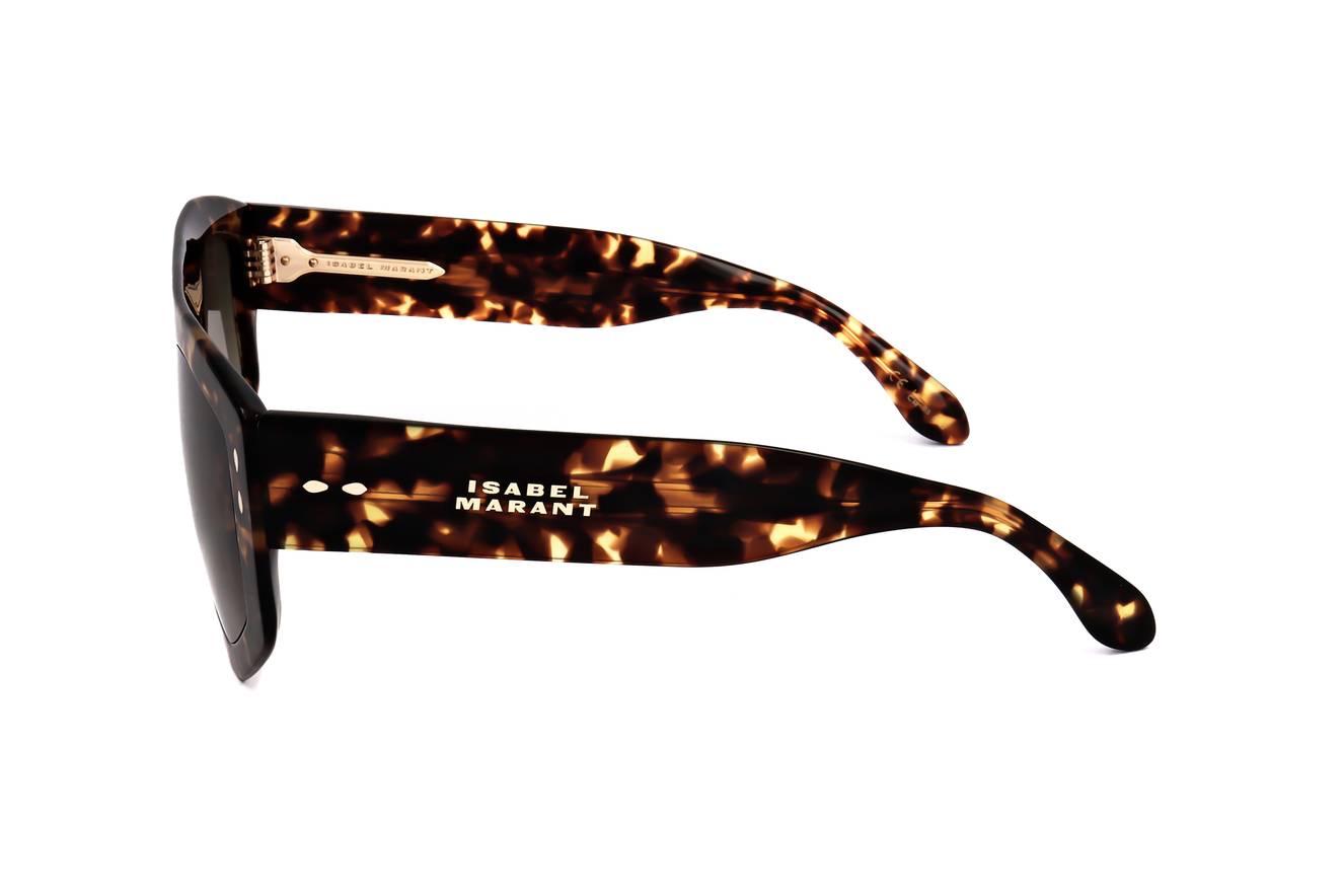 Isabel Marant IM 0154/S 0086 HA Geometric Sunglasses - Havana/Brown Isabel Marant Sunglasses IM-0158-S 086HA main image 4