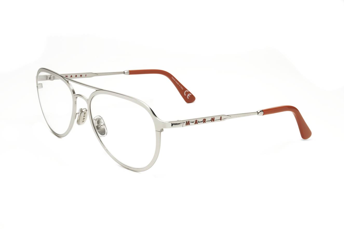 Marni IZKS 18J Palawan Island Optical Argento 