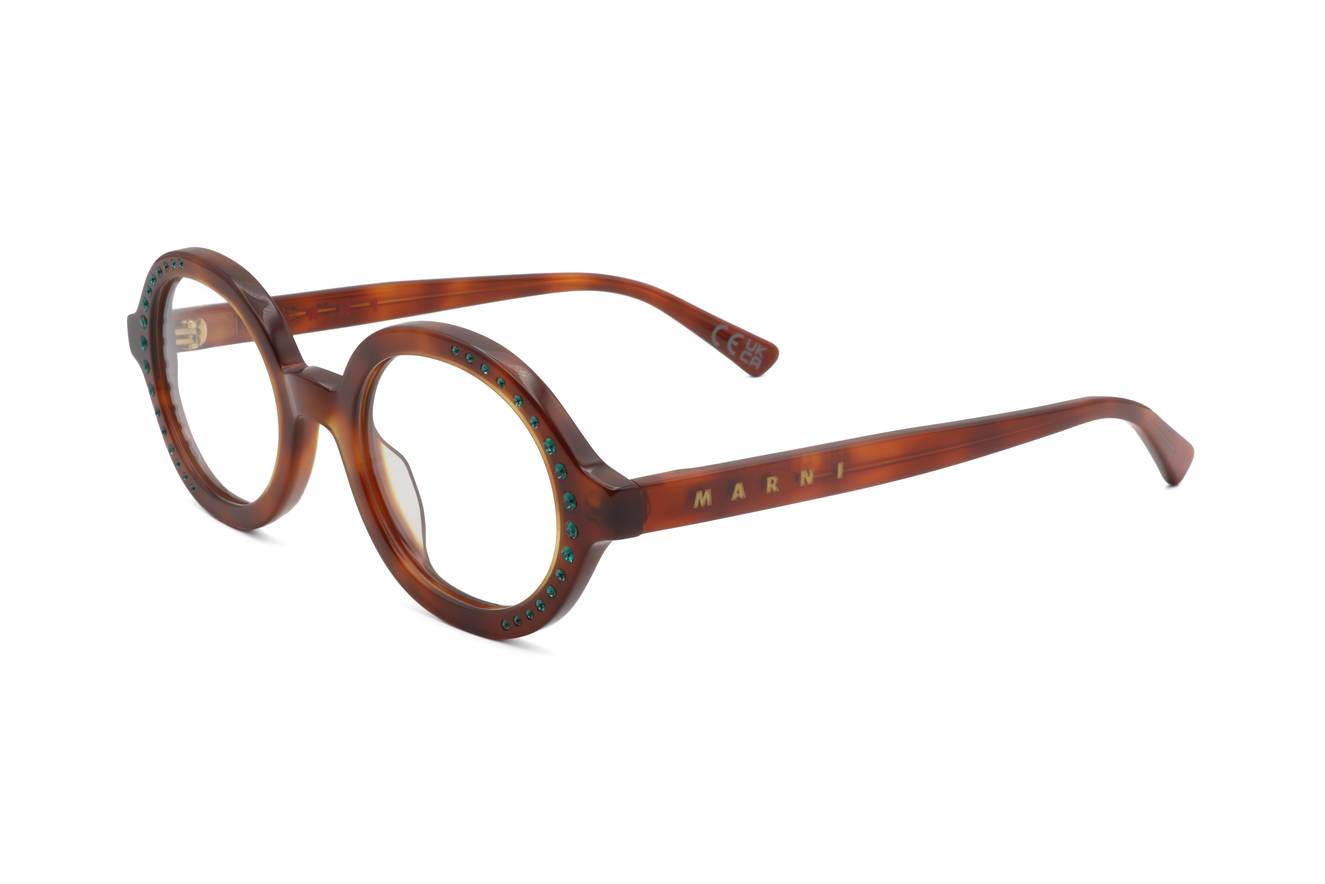 Marni IZYU AQK Nakagin Tower Optical Blonde Havana 