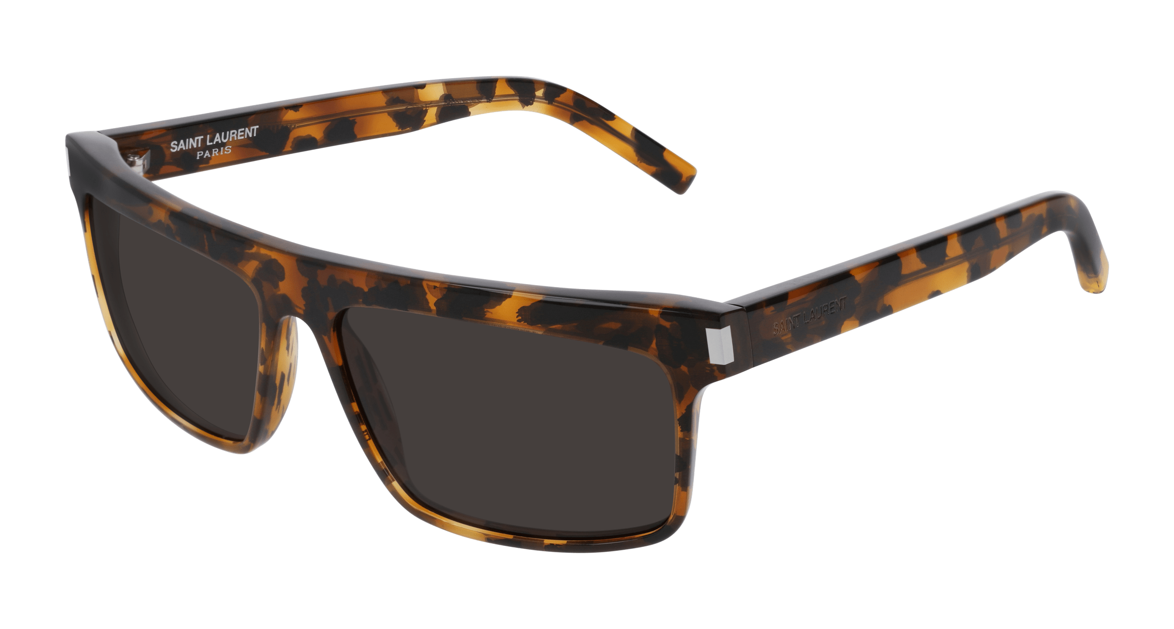 NEW SAINT LAURENT SL 246 004 57 unisex Havana frame Tortoise Shell Sunglasses Saint Laurent YSL Havana Round Cat Eye Sunglasses | FOMO main image 2
