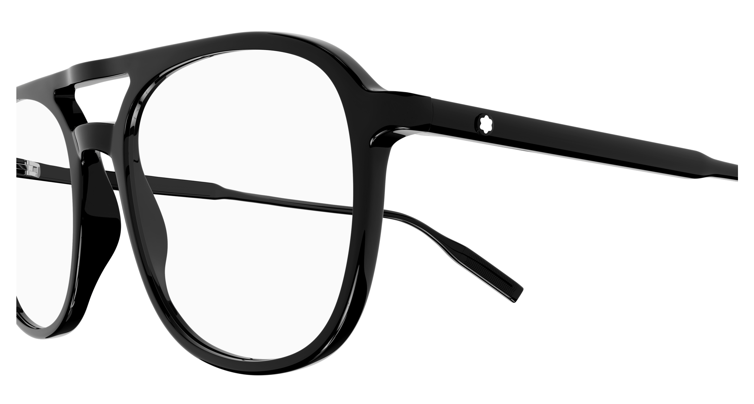 Montblanc Women Eyeglasses Black Demo Pilot MB0198O 001 NEW AUTHENTIC Montblanc MB0198O 001 main image 3