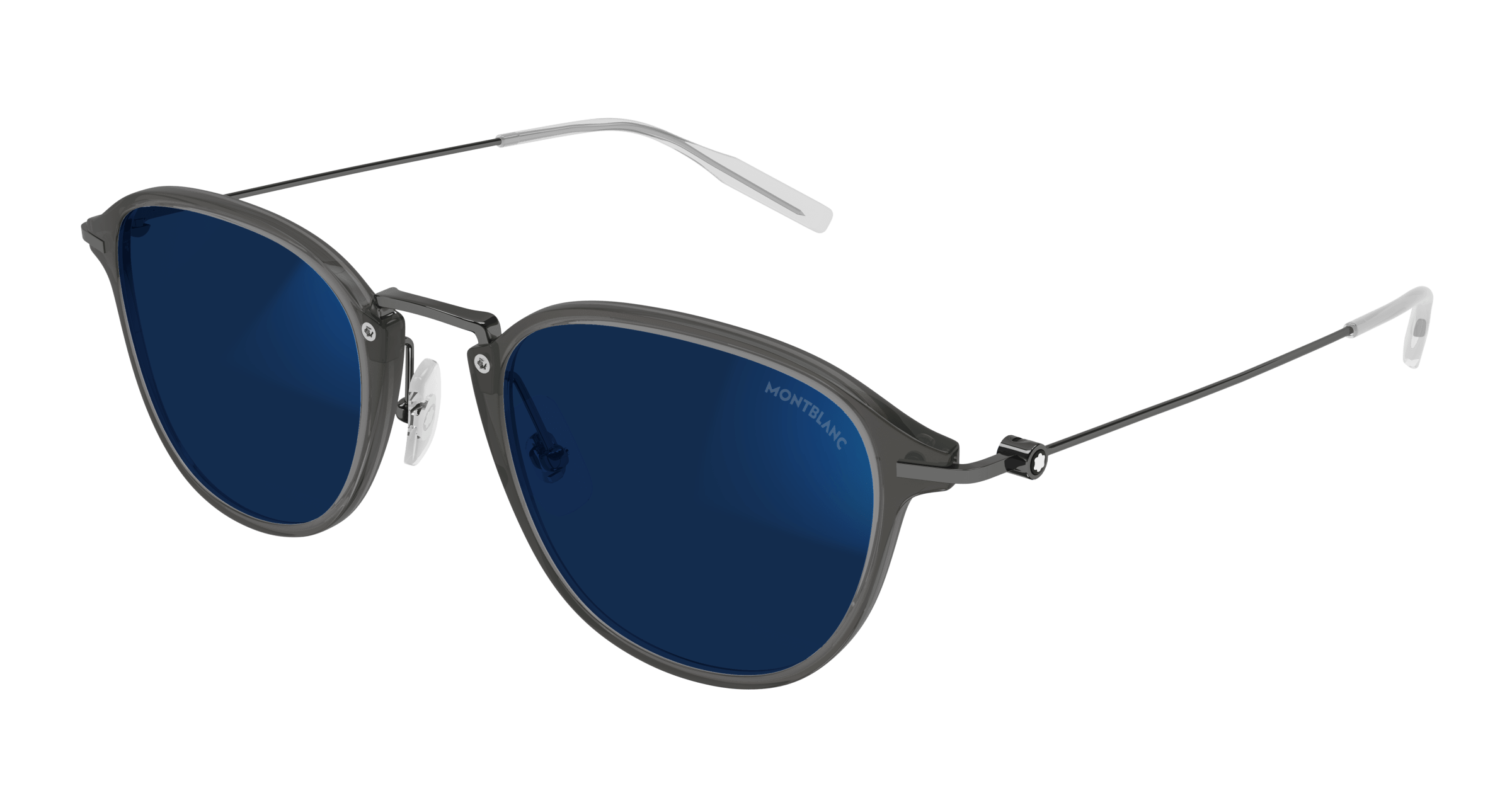 NWT MONT BLANC MB0155S 005 Sunglasses Sunglasses Montblanc MB0155S-005 Snowcap | Sprzedaż internetowa - Amevista main image 2