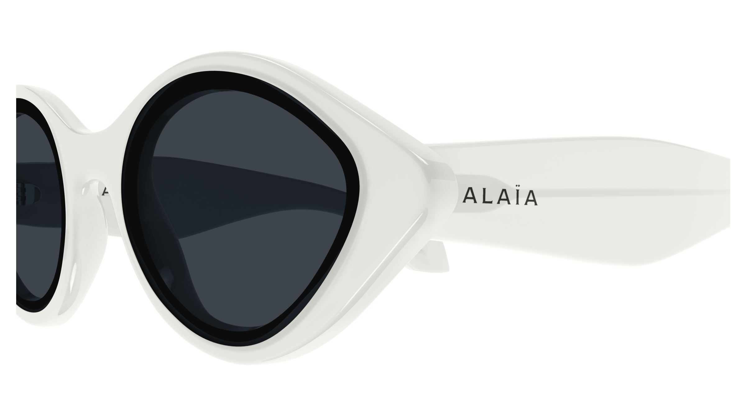 Azzedine Alaïa AA0069S-002 Lettering Logo 