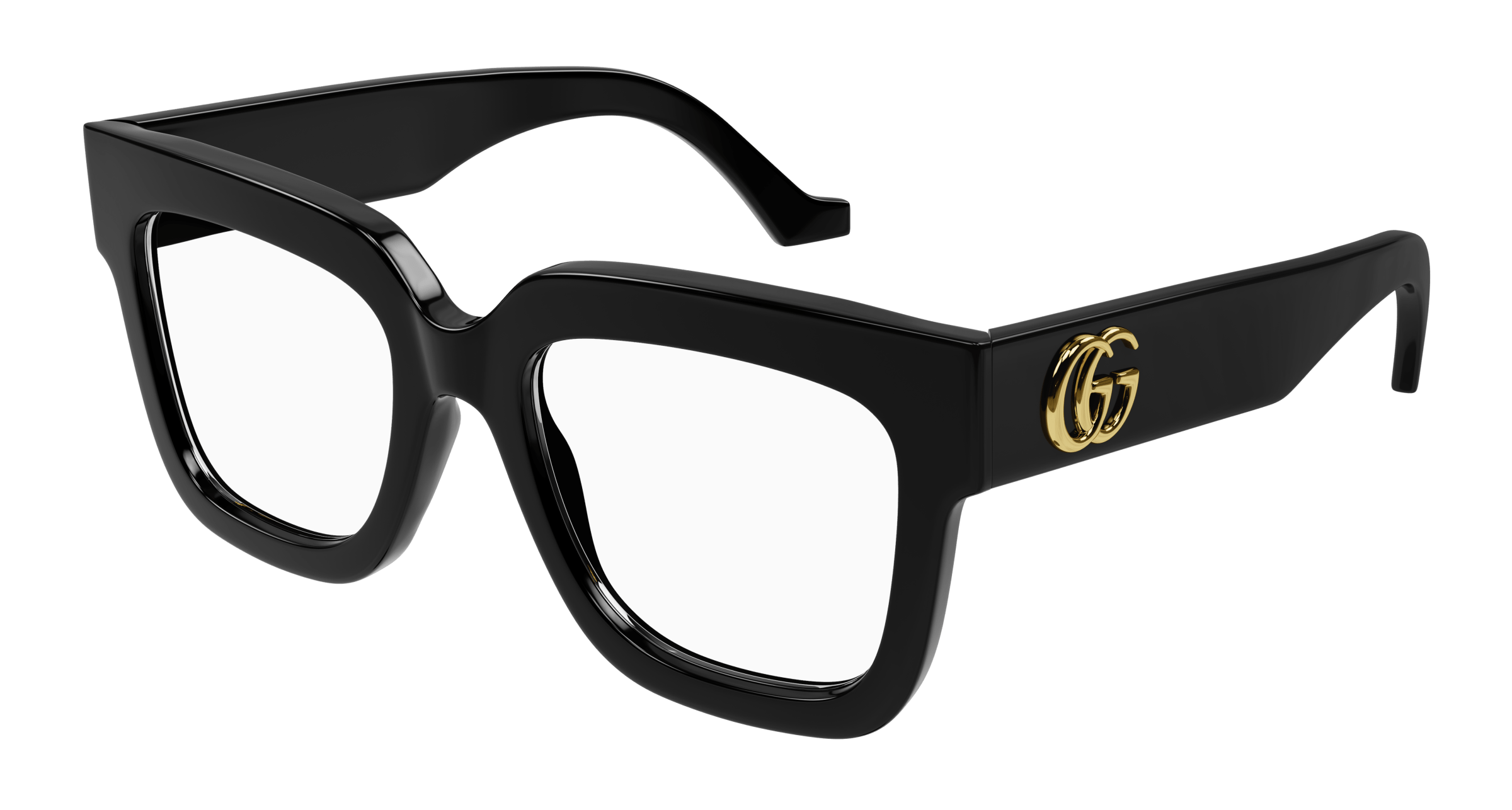 Gucci GG1549O-001 Gg Logo 