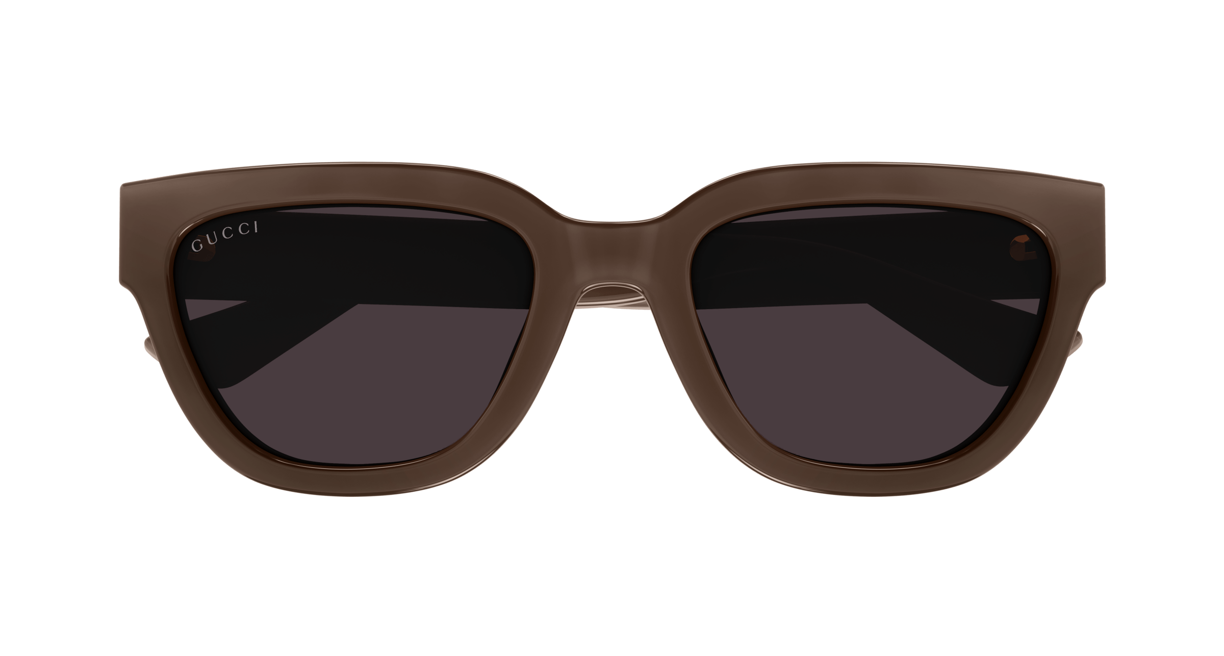 Gucci GG1578S 003 Women's Sunglasses - Brown Frame, Purple Lenses