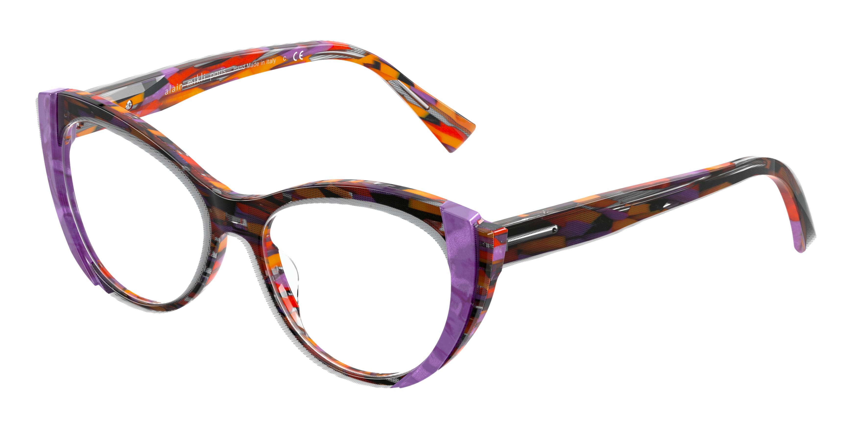 Alain Mikli Elisee Black/Pearl Cat-Eye Optical Glasses A03115 NEW AUTHENTIC ALAIN MIKLI ELISEE A03115 004 EYEGLASSES FRAME  main image 2