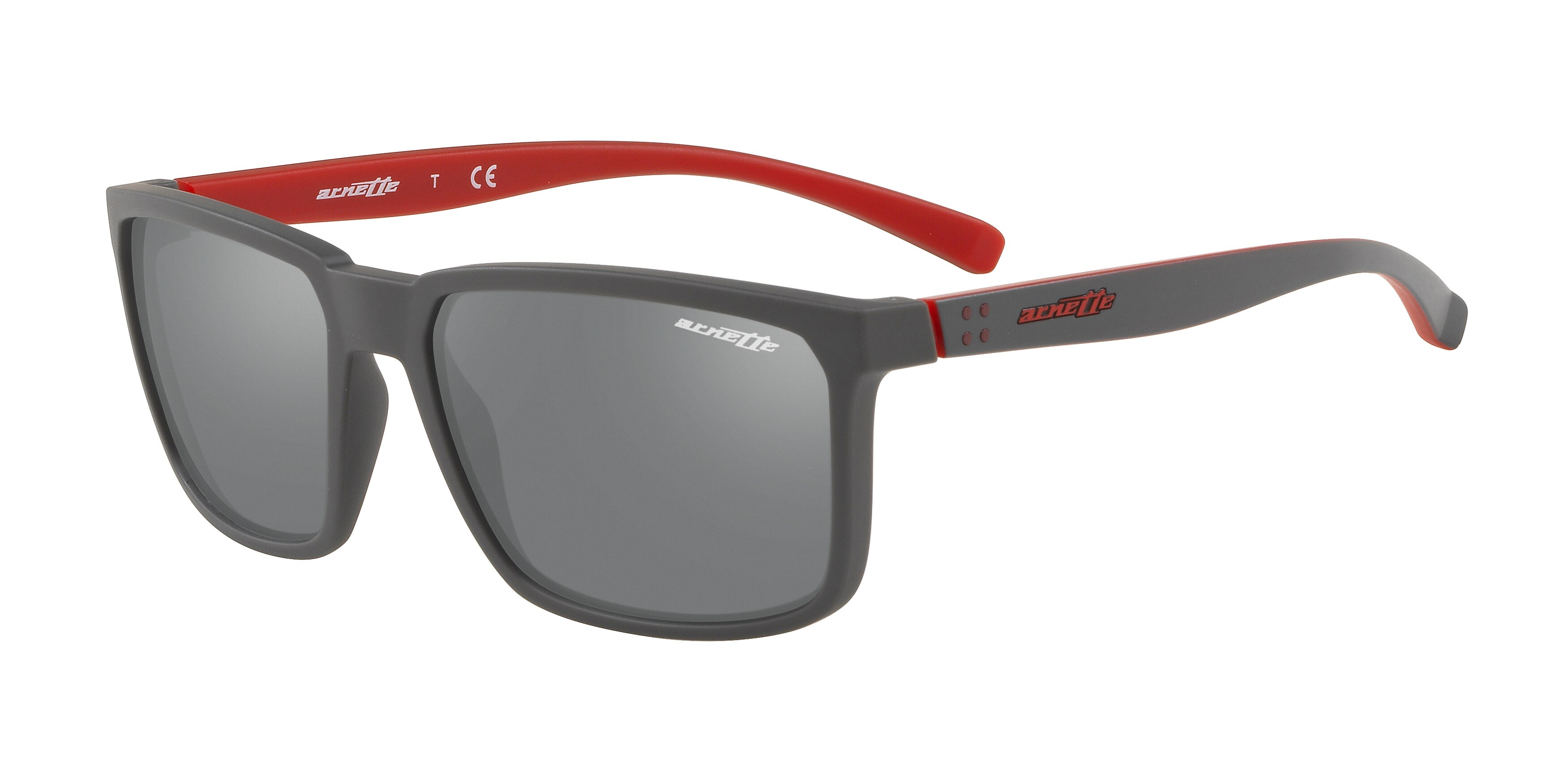 ARNETTE 0AN4251 25736G 58mm Man Sunglasses Matte Black Frame, Mrror