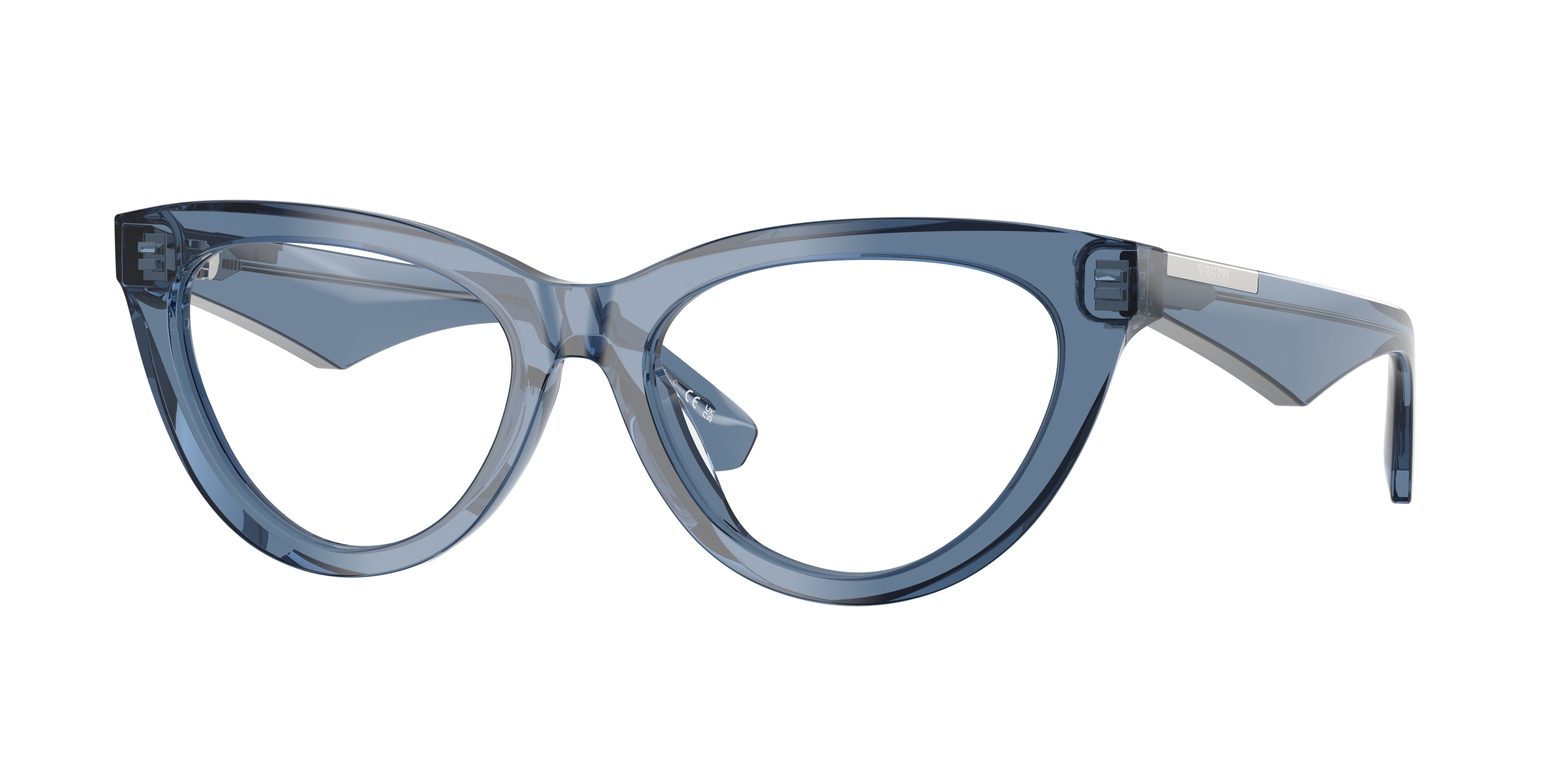 NWT Burberry 0BE2418U Grey Cat Eye 51mm Eyeglasses Burberry Gray Eyeglass Frames for sale | eBay main image 4