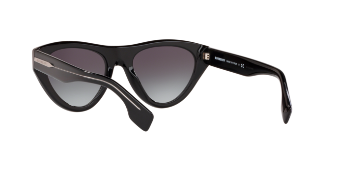 Burberry 4285 37588G Black Gray Gradient Sunglasses BE4285 Burberry 4285 37588G Black Gray Gradient Sunglasses BE4285  main image 2
