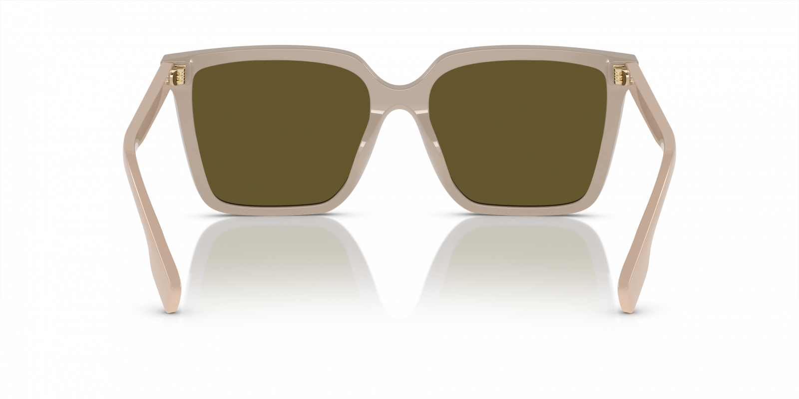 Brand new Burberry BE4411D 3807 Beige Square Sunglasses BURBERRY BE4411D Square Sunglasses | EyeOns.com main image 2