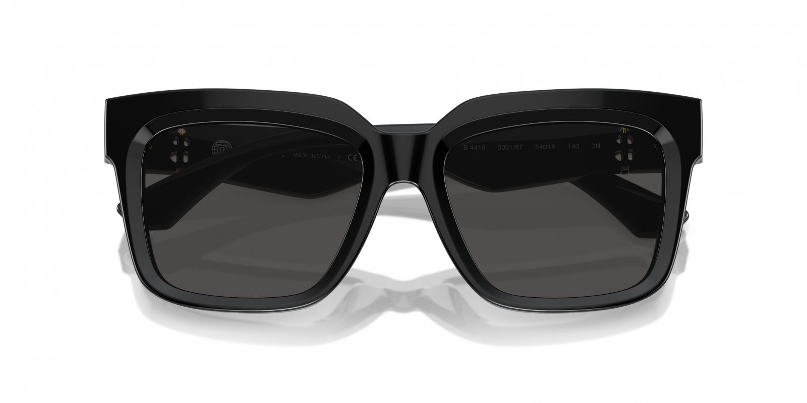 Burberry B 4418 3001/87 Cat Eye Black Sunglasses 54-19 140 Black Lens UV400 Burberry BE4419 300187 Women main image 3