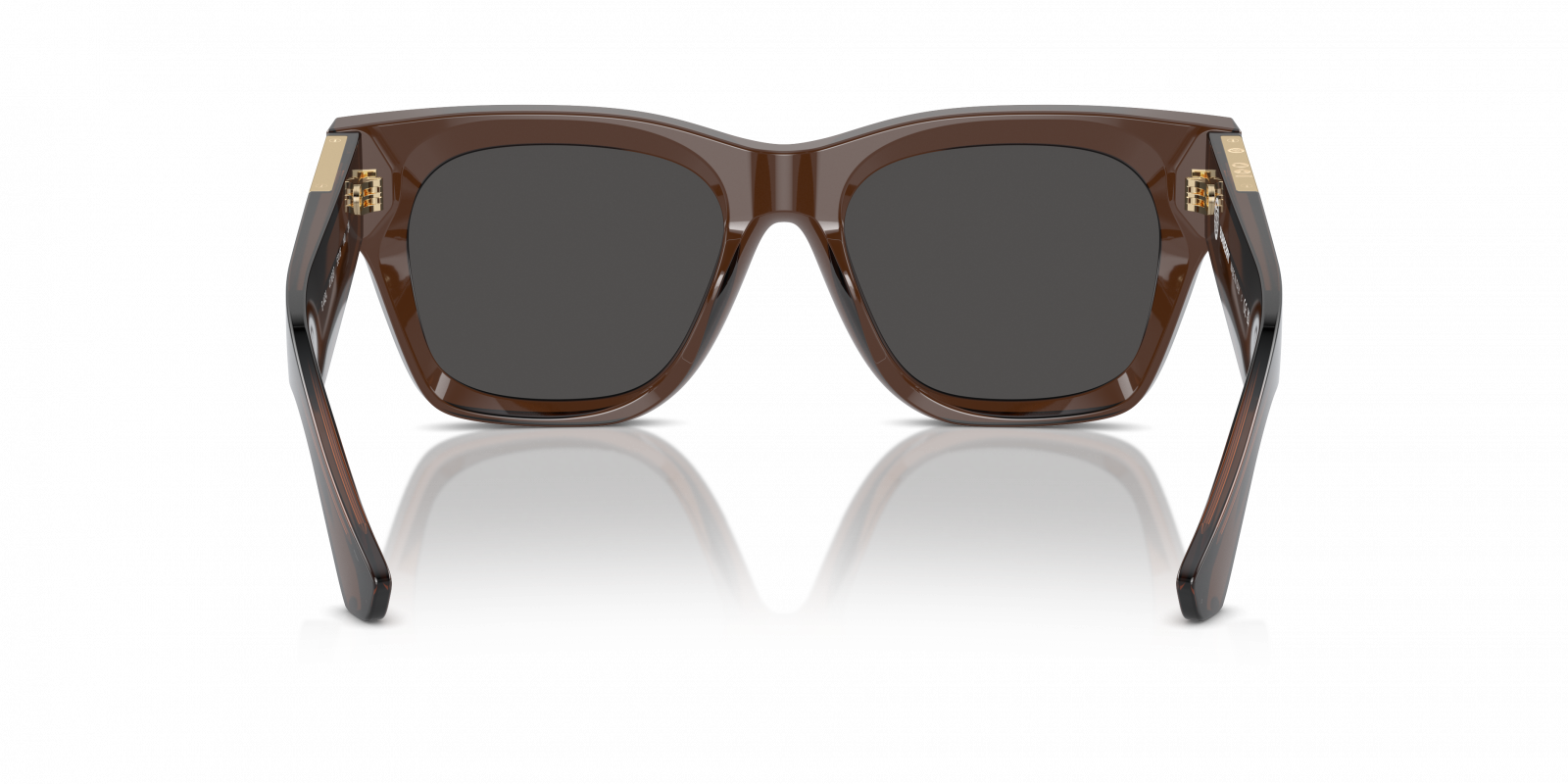 Burberry Sunglasses BE4424F-411687-52 New with tags Burberry Sunglasses 52mm in Yellow Havana|Dark Grey  main image 4