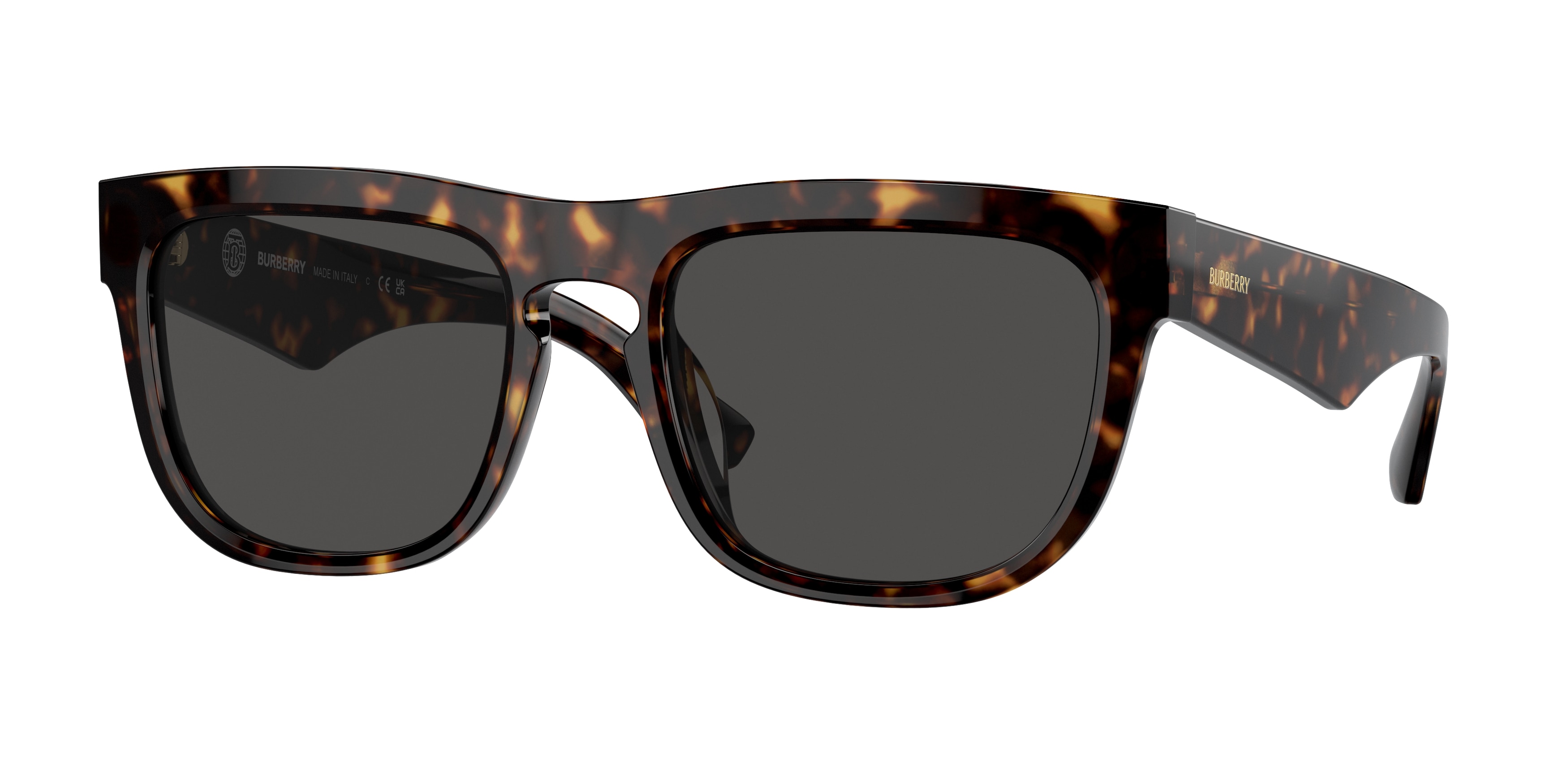 NWT BURBERRY SUNGLASSES UNISEX BROWN Check Square Sunglasses in Birch brown - Women | Burberry  main image 2