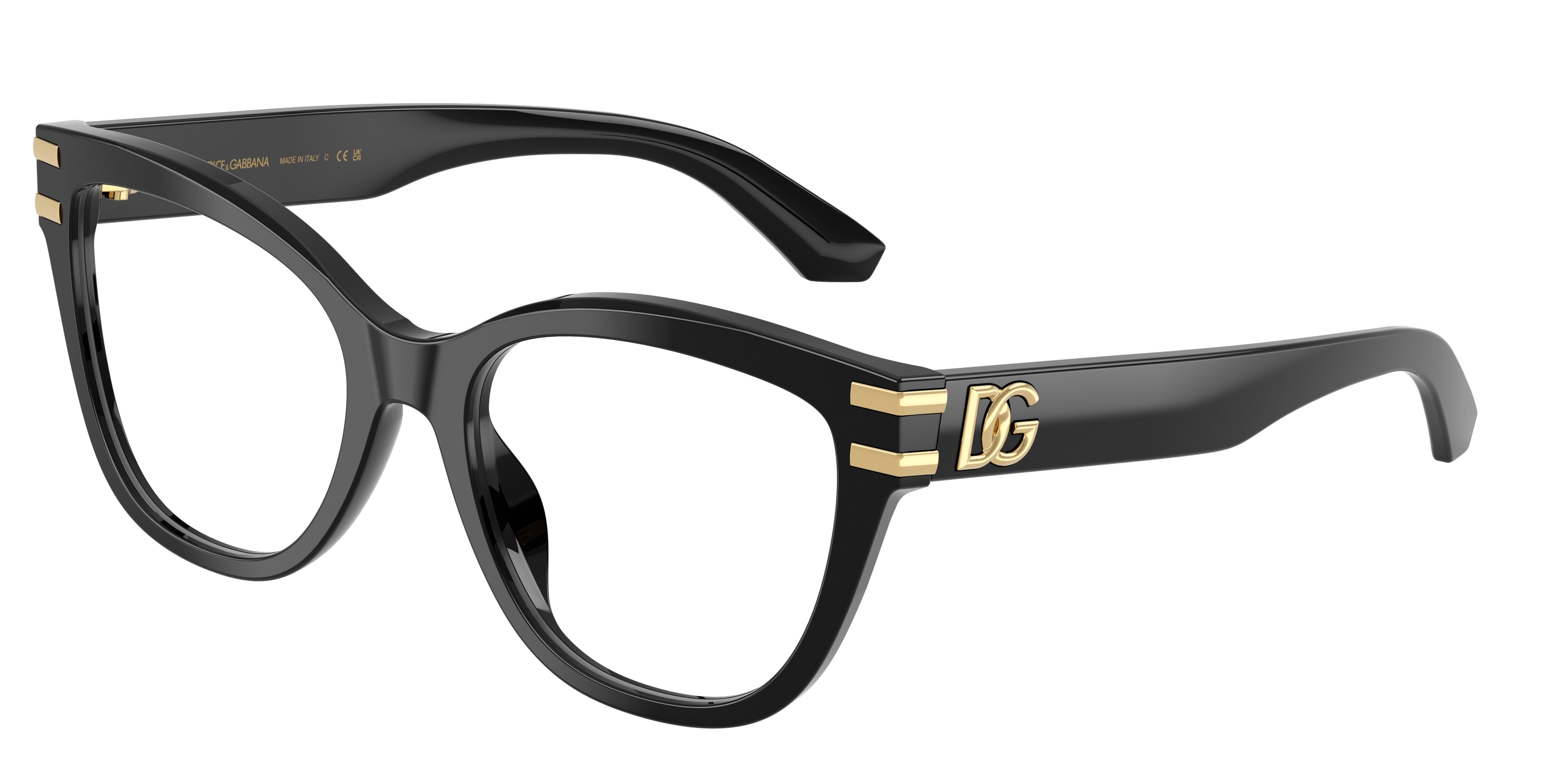 Dolce & Gabbana Frames DOLCE & GABBANA-DG3115 1901 Oval Eyeglasses Black Lace  main image 2