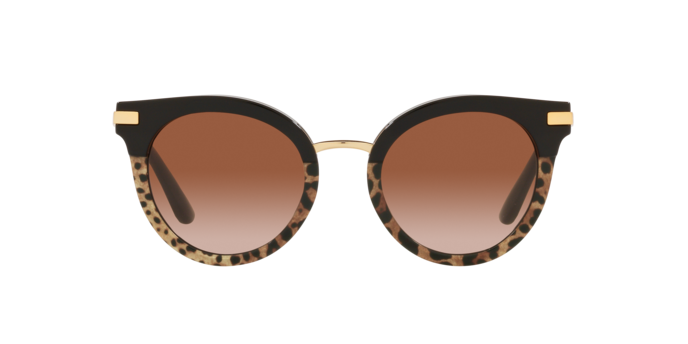 Dolce & Gabbana Women\'s Brown Acetate Square Butterfly‎ Frame Sunglasses DG4394 Dolce & Gabbana DG4394 324413 | Online Sale - Amevista main image 2