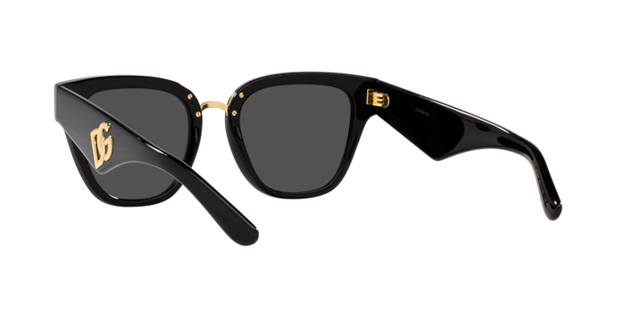 NEW DOLCE&GABBANA DG4437 501/87 WOMEN SUNGLASSES D&G DG4437 BLACK EYEWEAR Amazon.com: Dolce & Gabbana DG4437-501/87 Sunglasses BLACK w  main image 3