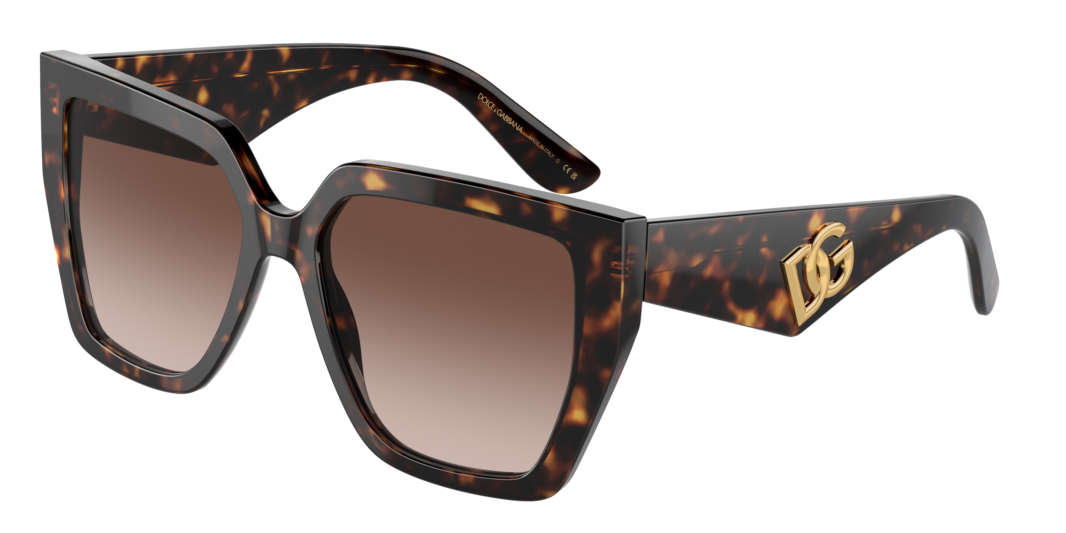 Dolce & Gabbana Women\'s Brown Sunglasses Made in Italy DG4414 Sunglasses - Dolce & Gabbana Authorized Retailer  main image 3