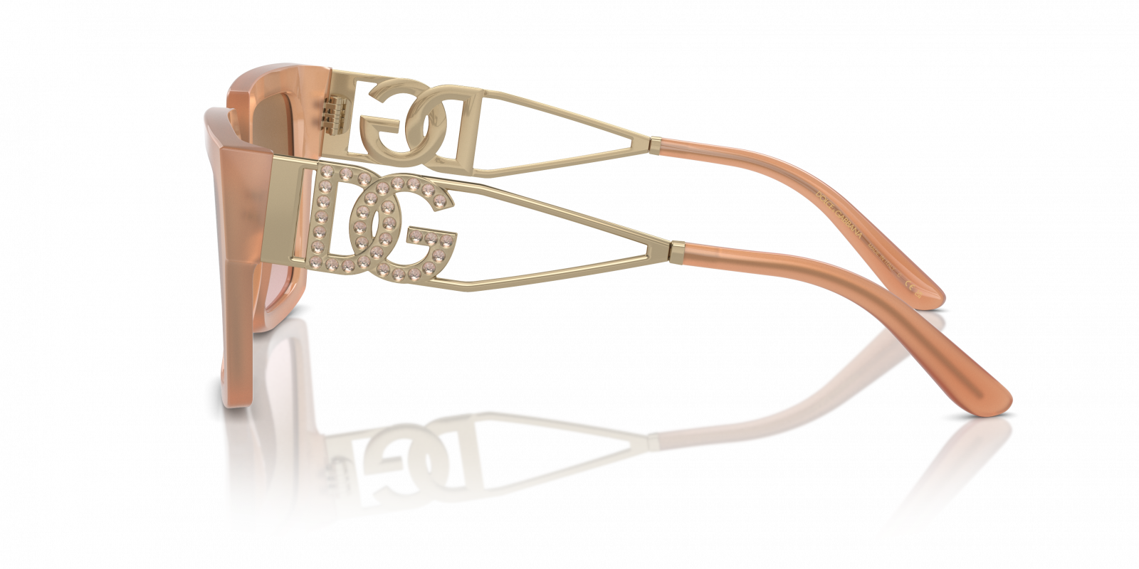 DOLCE & GABBANA DG4446B 343611 53 Dolce&Gabbana DG4446B 501/6G Sunglasses - US main image 4