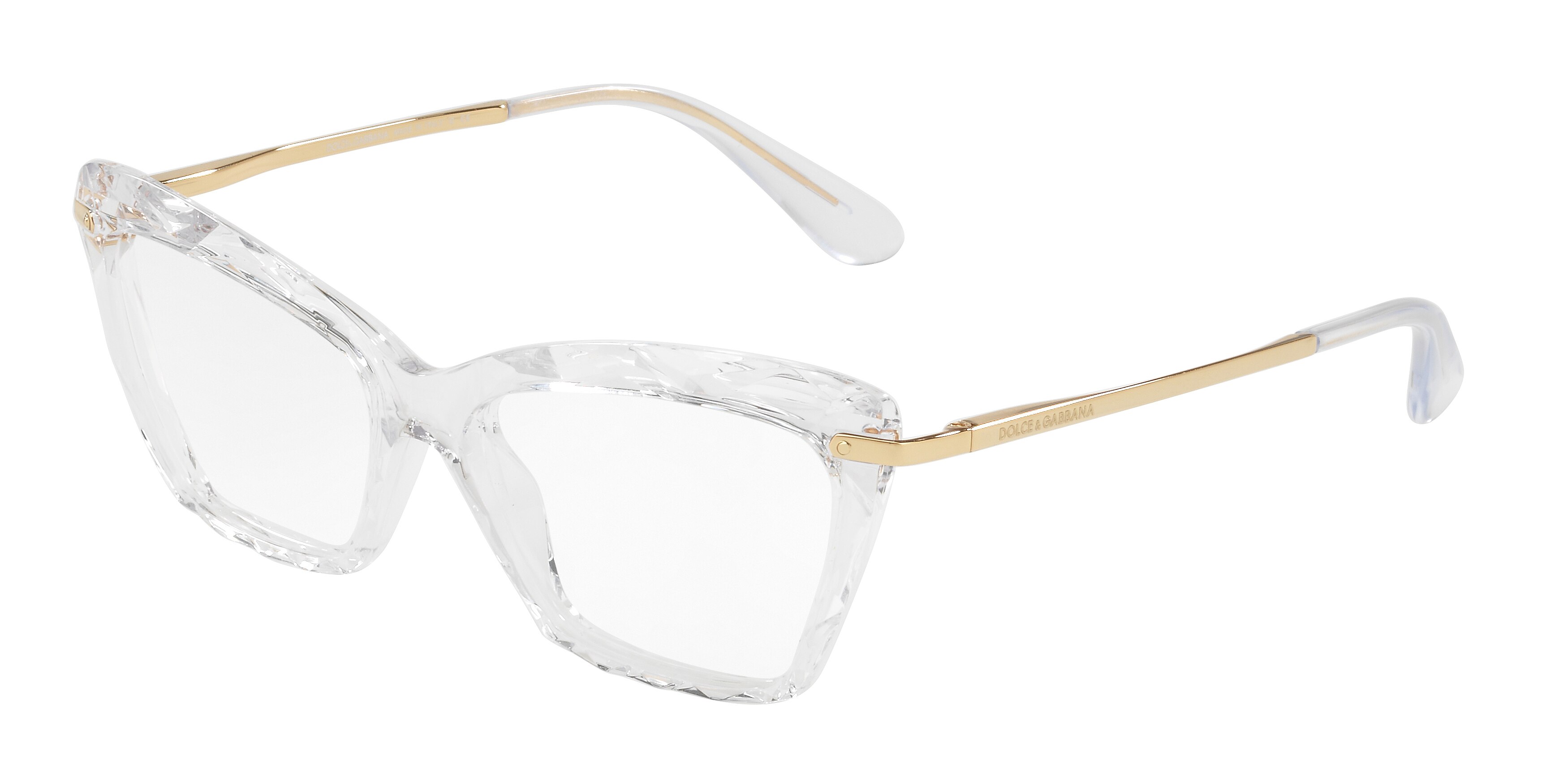 Dolce & Gabbana DG5025 3133 Crystal Cat Eye Prescription 