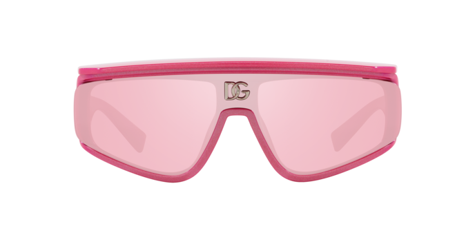 Dolce & Gabbana 0DG6177 Pink Metallic/Pink Mirror Silver Lens Dolce & Gabbana 0DG6177 Pink Metallic/Pink Mirror Silver Lens main image 2