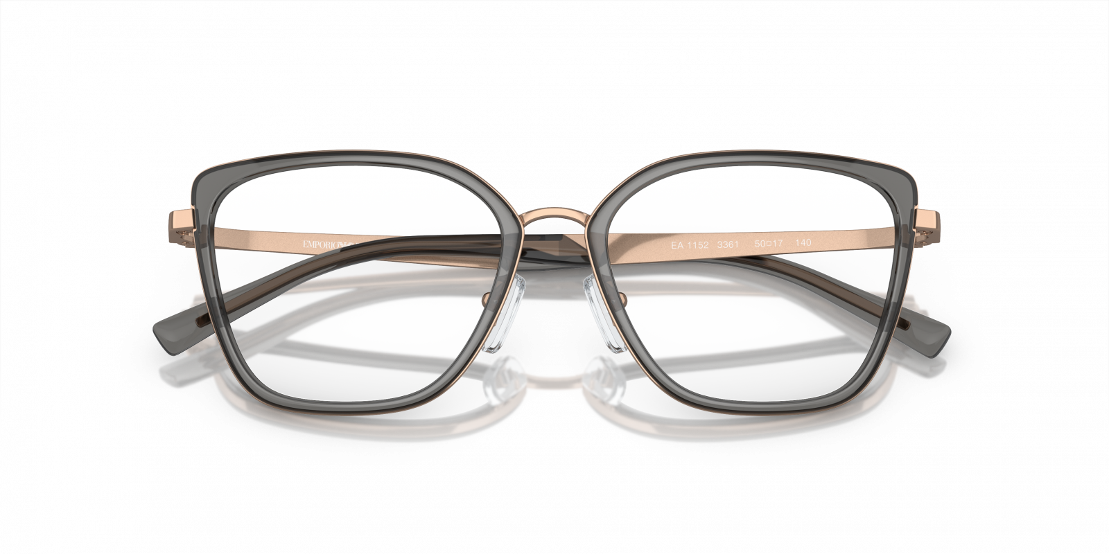 Emporio Armani Women\'s Ea1152 Cat Eye Prescription Eyewear
Frames EA1152 Eyeglasses Frames by Emporio Armani main image 3