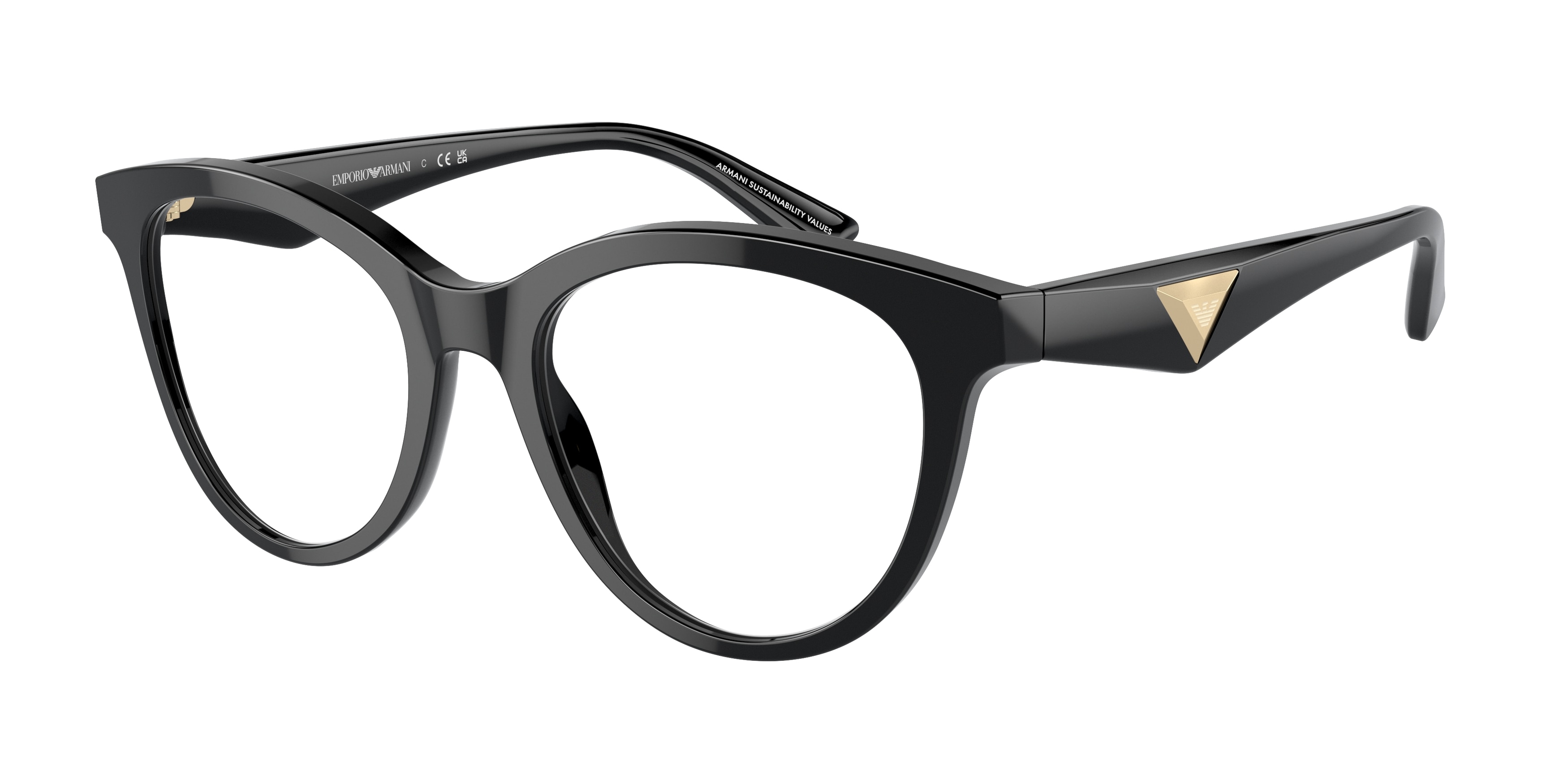 Emporio Armani Women\'s Black Eyeglasses! Amazon.com: Emporio Armani EA3193 Prescription Eyewear  main image 2