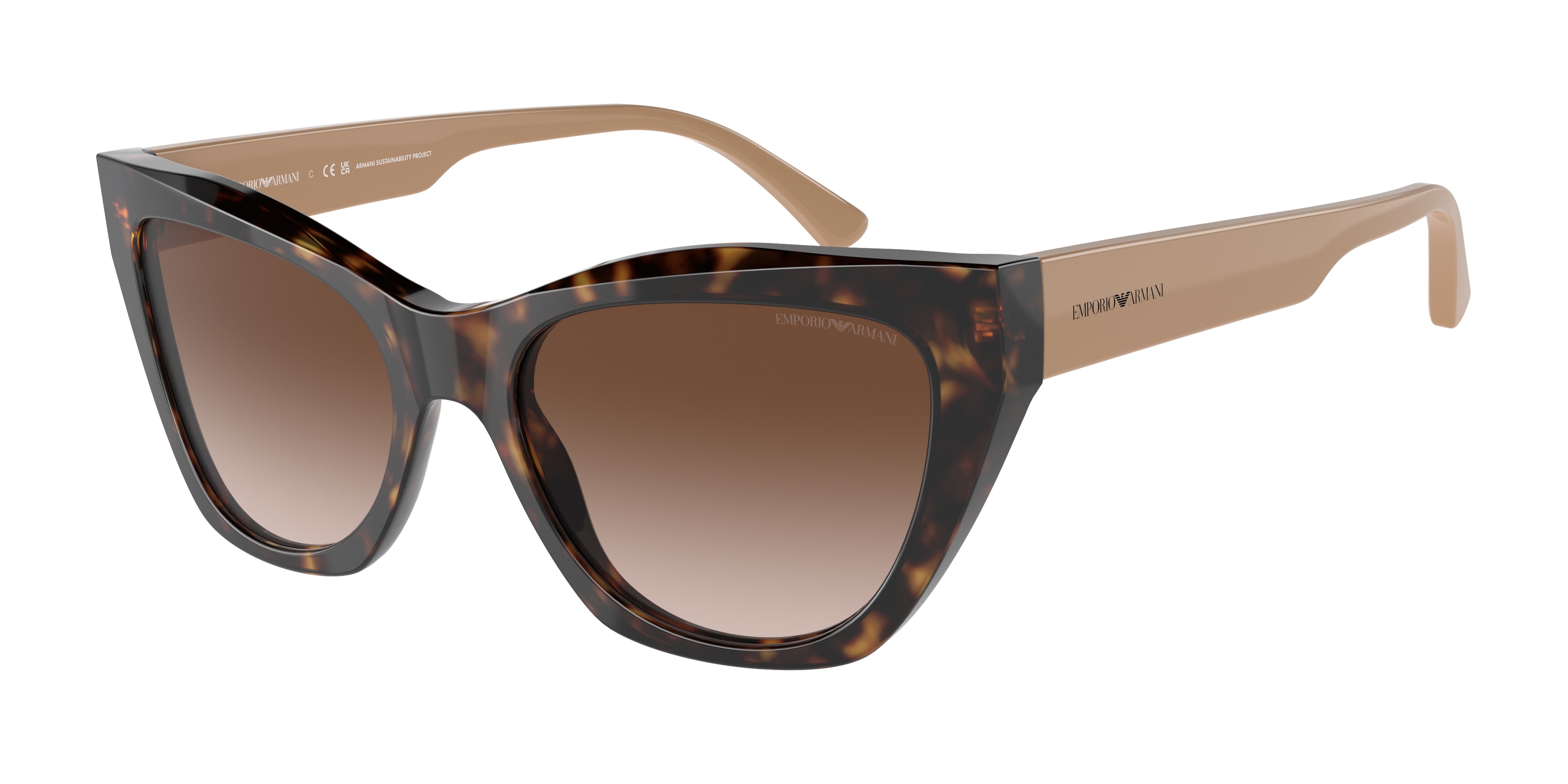 NWT Emporio Armani Women’s Cat - Eye Sunglasses EA4176 Emporio Armani Sunglasses EA4176 54108G main image 2