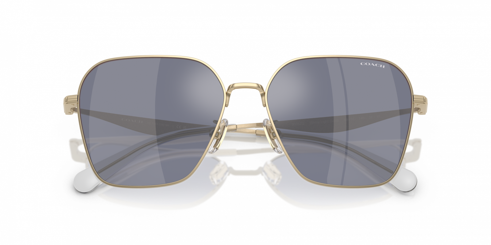 Coach HC7086 90052L 60-18 140 2N Coach HC7152 900574-60 Shiny Light Gold / Brown Gradient Lenses main image 2