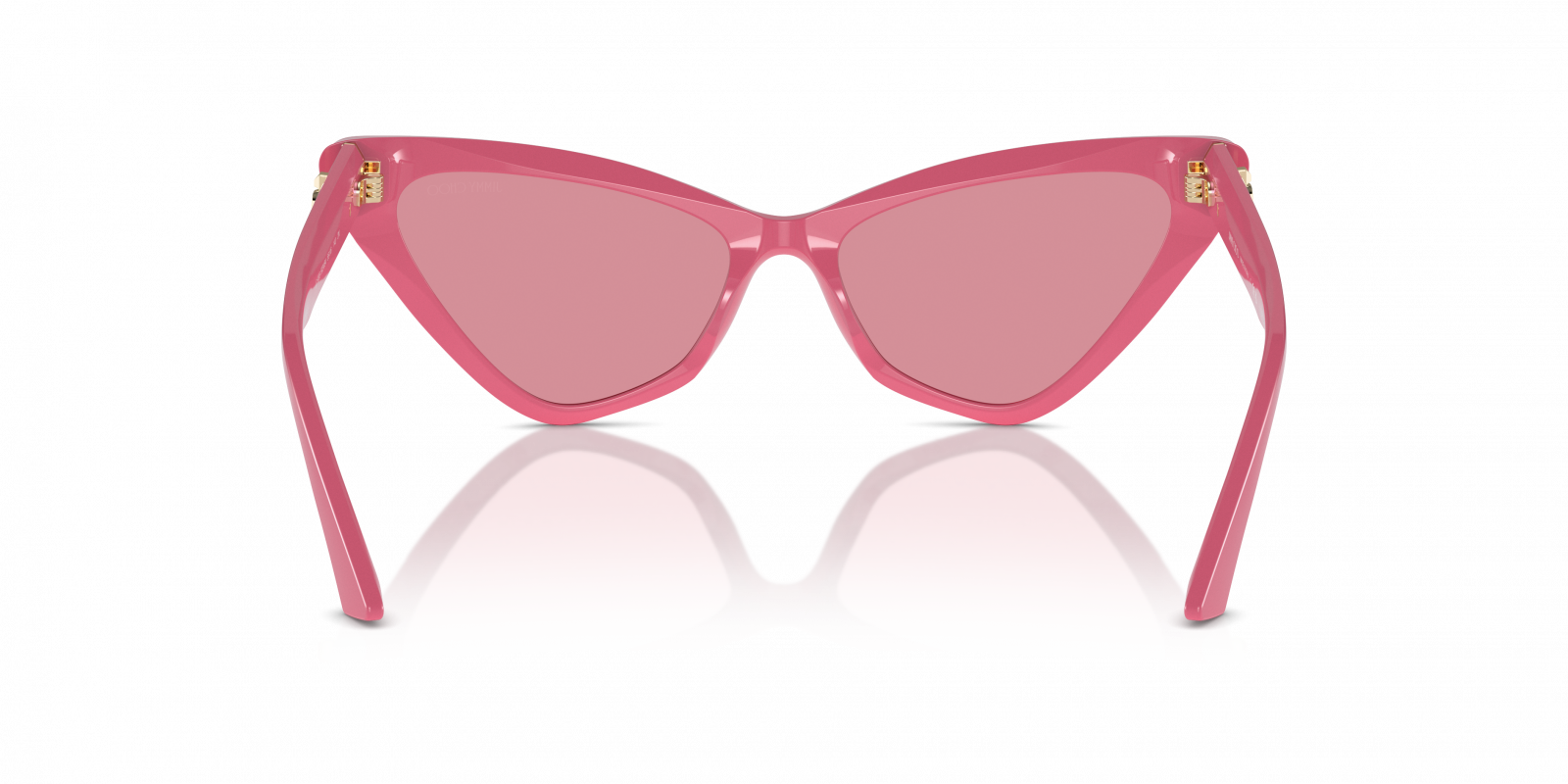 Jimmy Choo JC5008 Pink Cat Eye Sunglasses for Women - Amevista