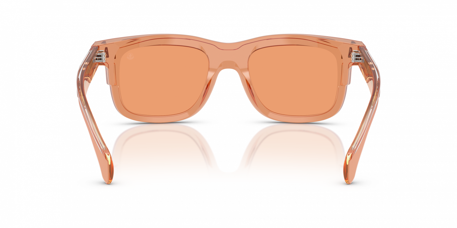 Moncler MLO146-F SUNGLASSES Peach Pink / Rose Lenses MSRP $449 Moncler Lunettes® - Caprice (ME8006) Sunglasses | Specs  main image 2