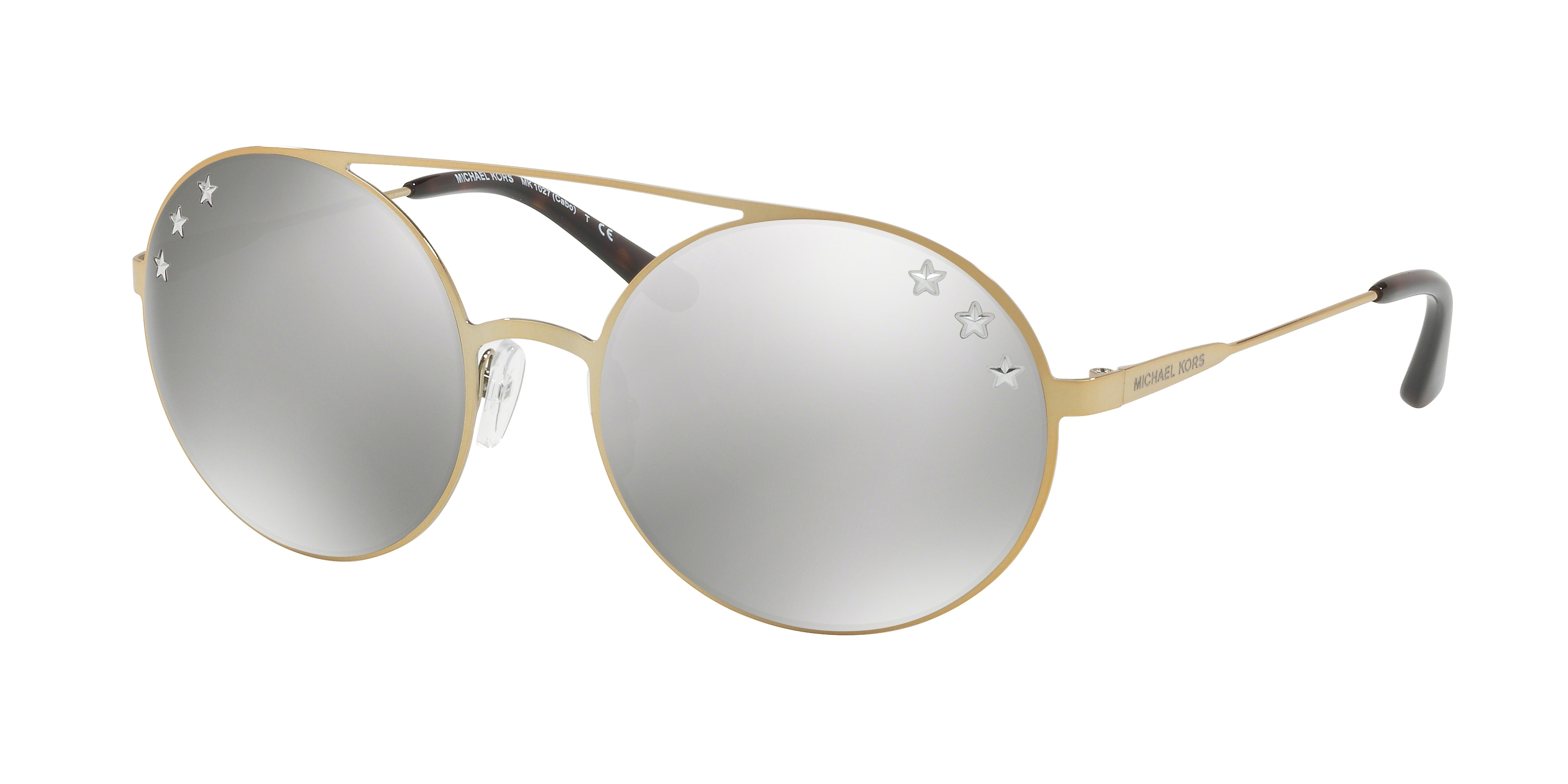 MICHAEL Kors Cabo 55mm round sunglasses Michael Kors MK1161 Monte Carlo Sunglasses | LensCrafters main image 4