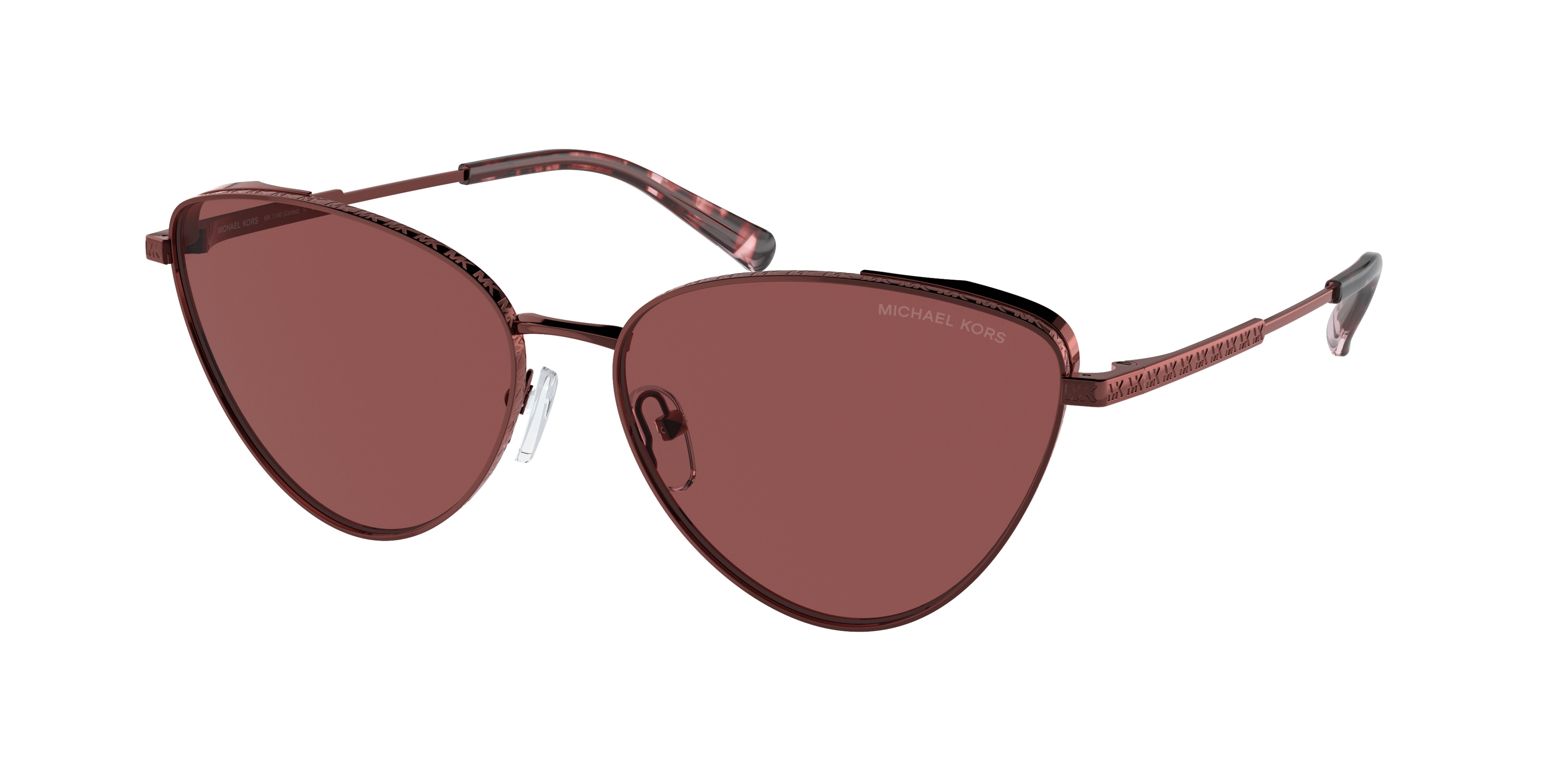 Michael Kors MK1140 CORTEZ SUNGLASSES Michael Kors Cortez MK1140 Sunglasses 10146G Light Gold  main image 2