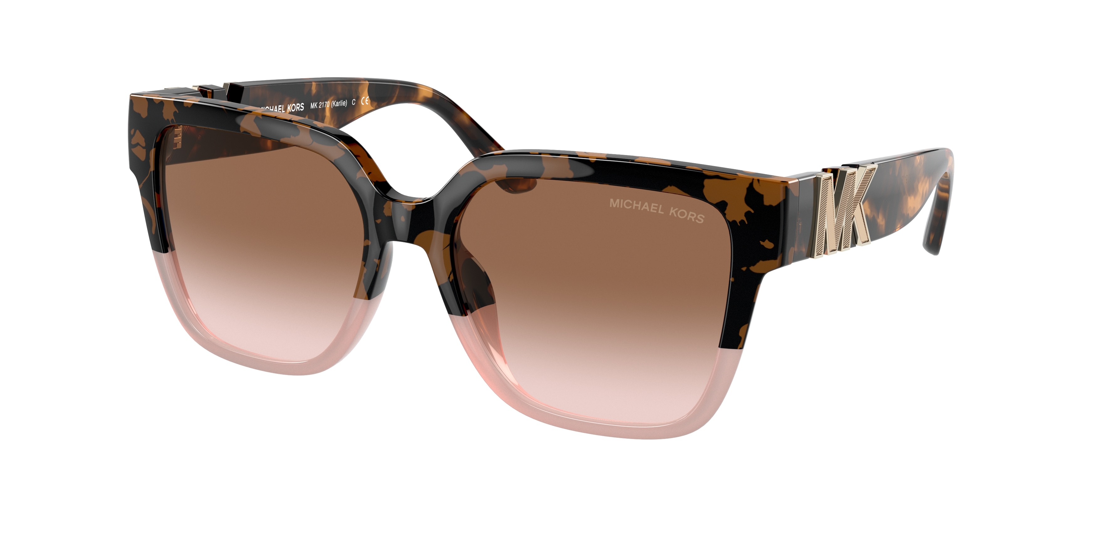 Michael Kors MK2170U Karlie Sunglasses - Tortoise Frame  display picture 1