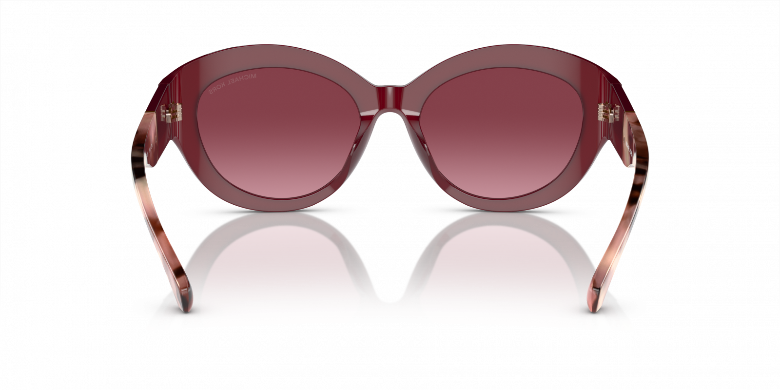 Michael Kors MK2204U Womens Sunglasses. Dark Red Frame, Burgundy Gradient Lens Michael Kors MK2204U 39498H Brussels | Online Sale - Amevista main image 3