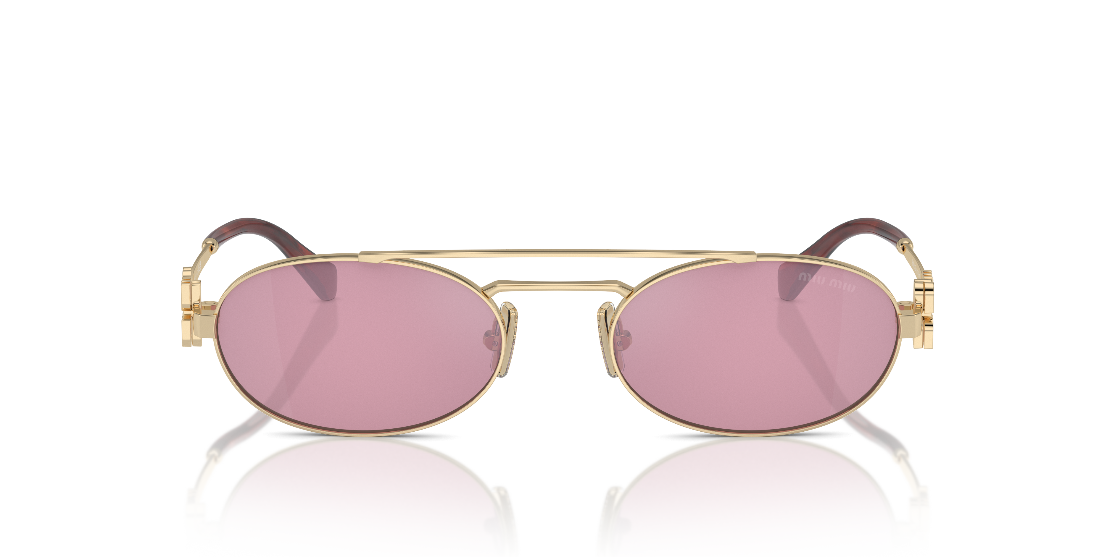 Miu Miu Oversize Gradient Sunglasses - Pink Sunglasses, Accessories -  MIU180008 | The RealReal