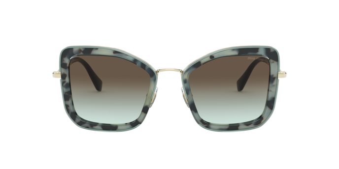 MIU MIU MU 55VS - Sunglasses Miu Miu MU55VS 07D0A6 51 Sunglasses Havana Frame Brown Lens  main image 4