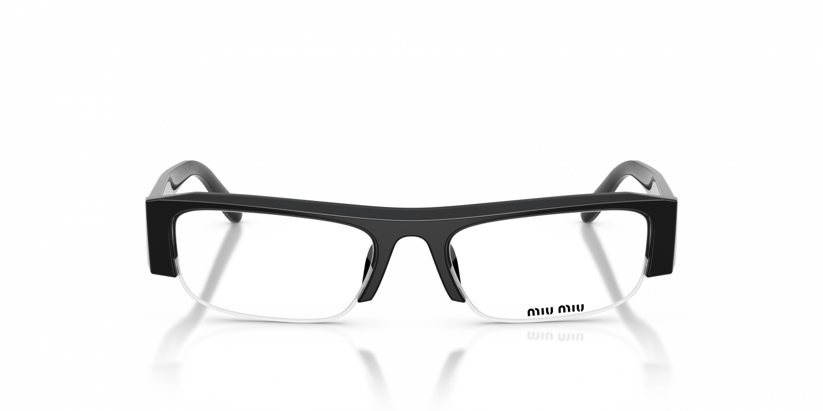 NEW MIU MIU MU B07S 16K08N EYEGLASSES BLACK WOMEN EYEWEAR MIU MIU SMU B07 16K08N Miu Miu MU A03S 16K08Z Sunglasses - US main image 3