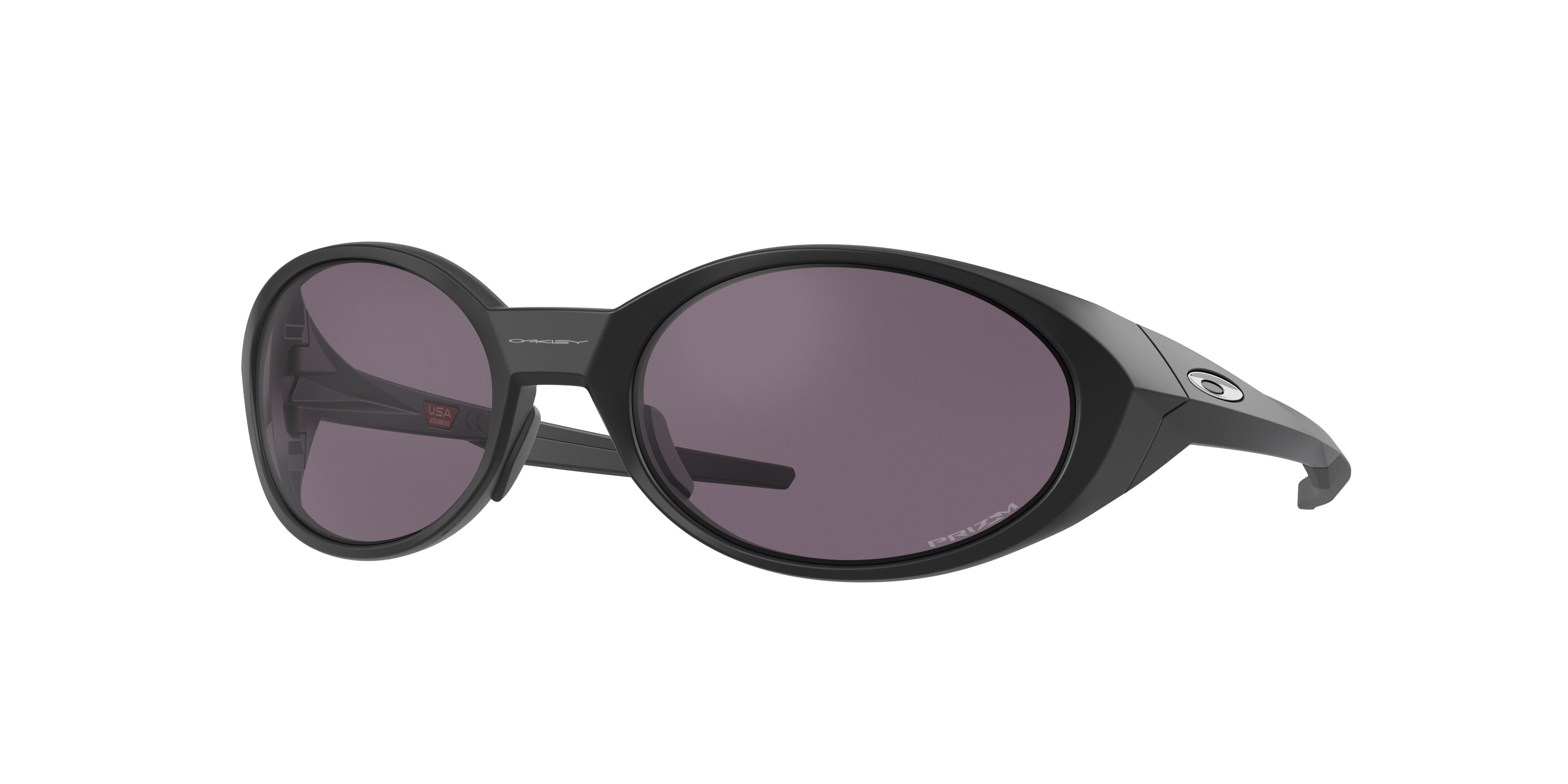 Oakley Black Wrap Around Oversize Round Women Sunglasses Made in USA Goth Biker Oakley Steampunk - Etsy main image 4