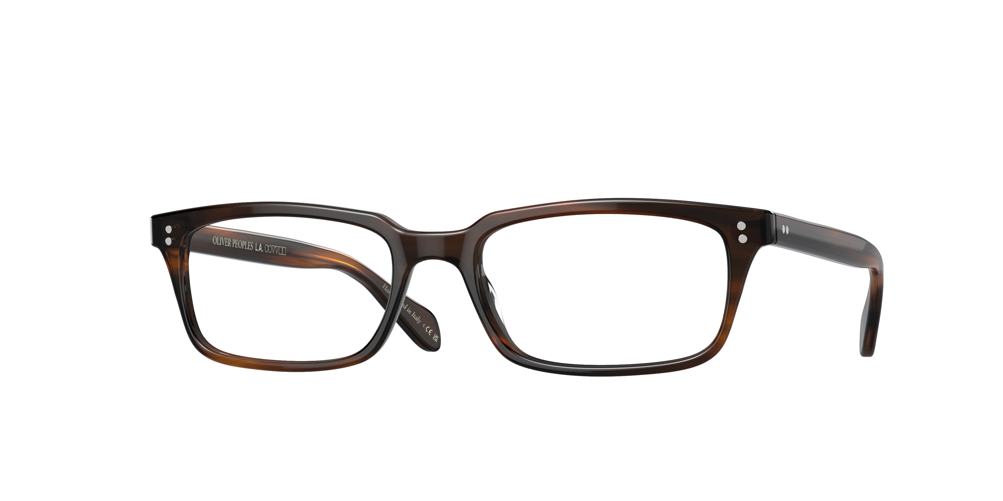 Oliver Peoples OV5102 1724 Denison Eyeglasses - Havana - Amevista
