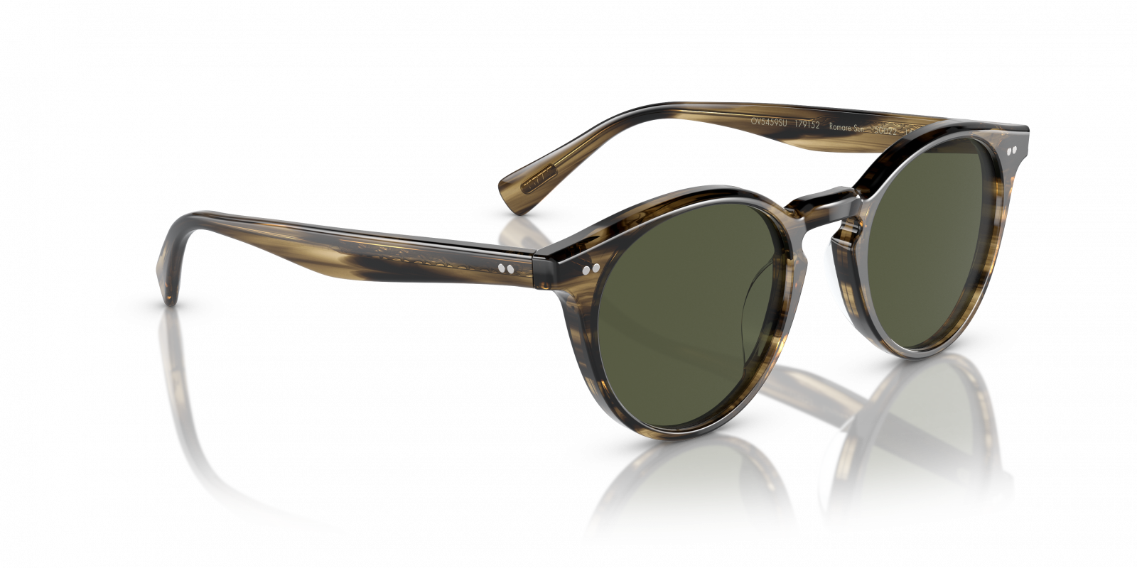 Oliver Peoples OV5459SU Romare Sun Sunglasses - Olive Smoke - Amevista