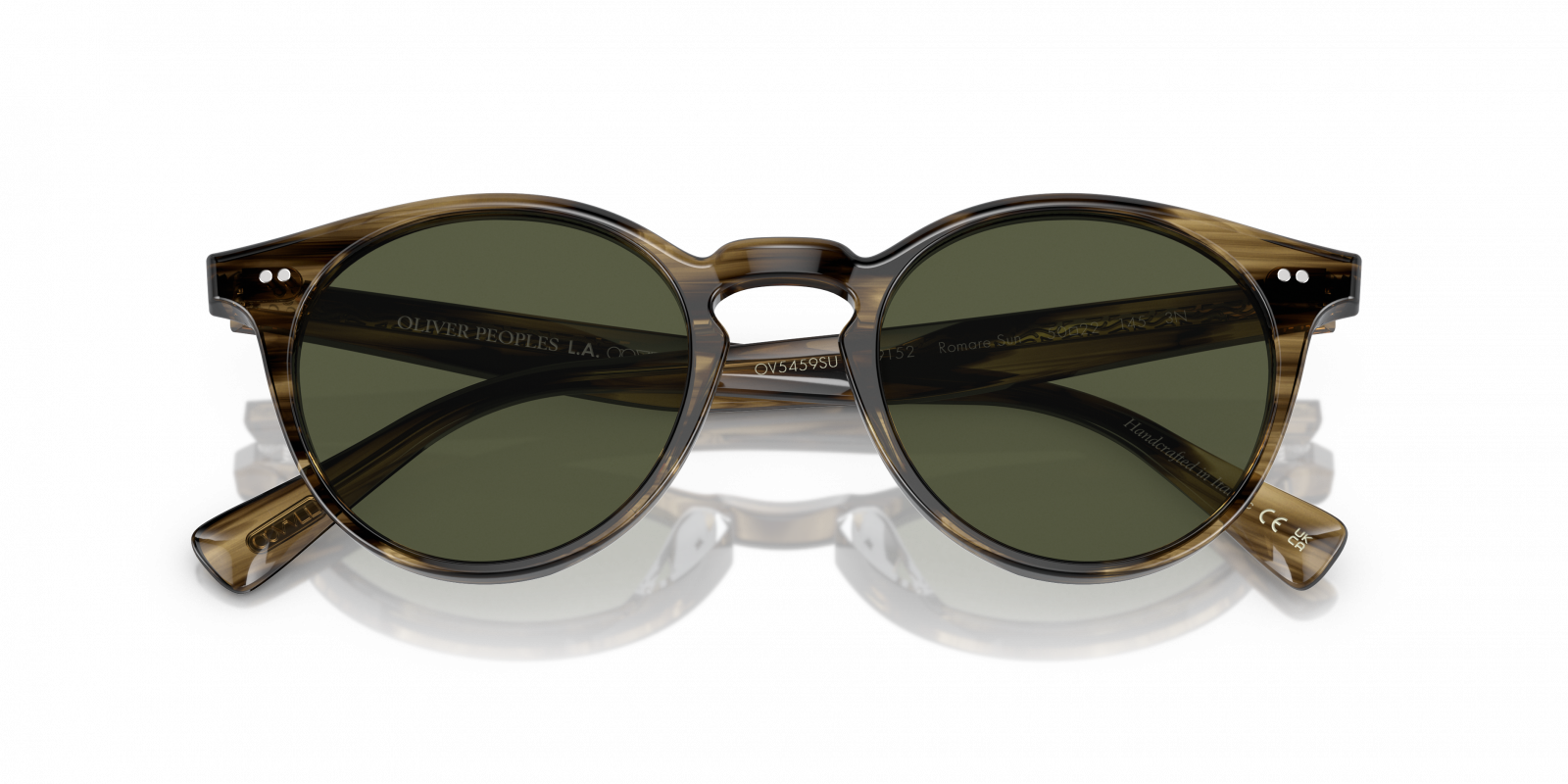 Oliver Peoples OV5459SU Romare Sun Sunglasses - Olive Smoke - Amevista