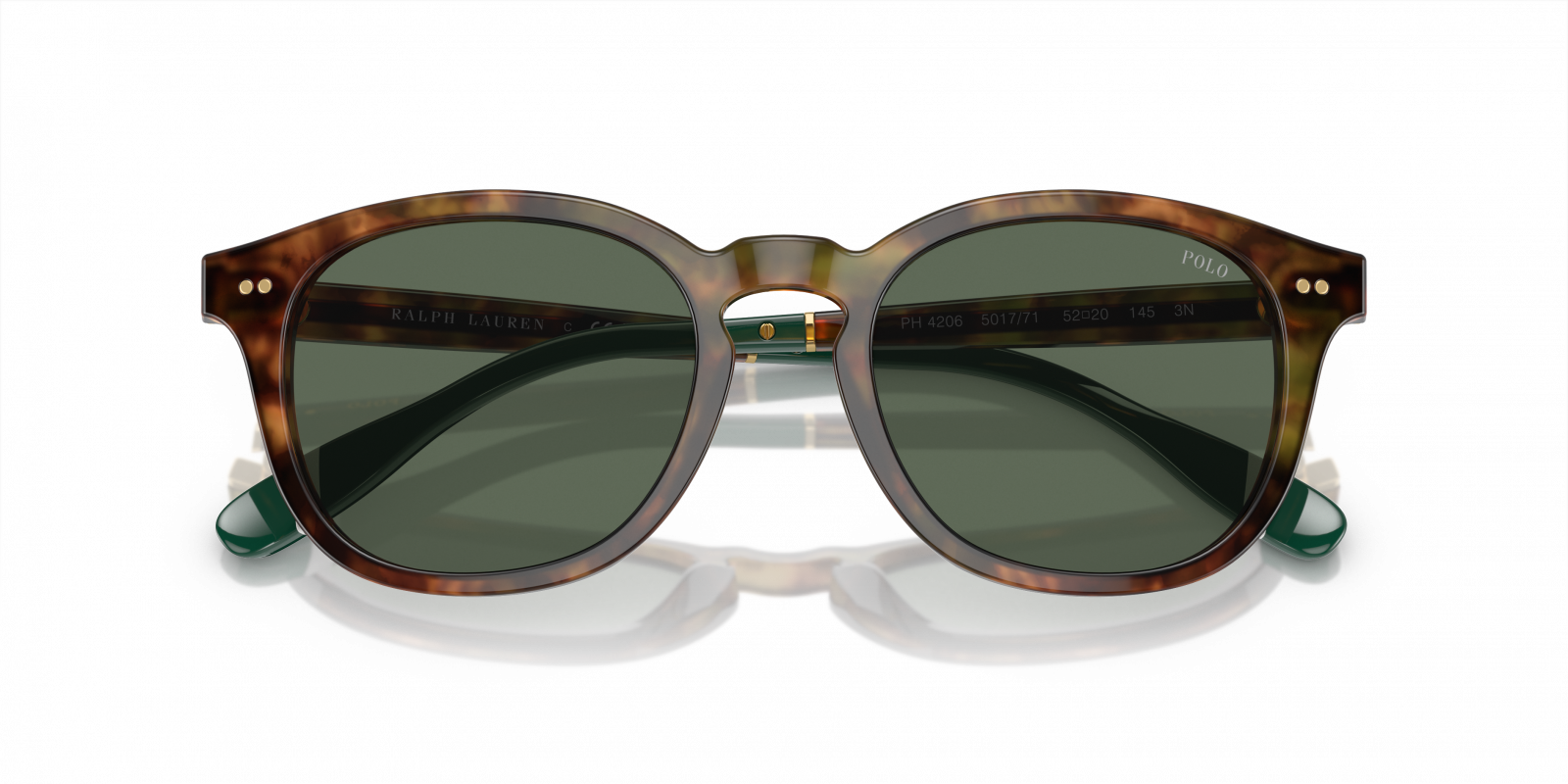 Polo PH4206 Polo by Ralph Lauren Tortoise Shell Sunglasses Polo Ralph Lauren PH4206 brown , tortoise frame with bottle  main image 4