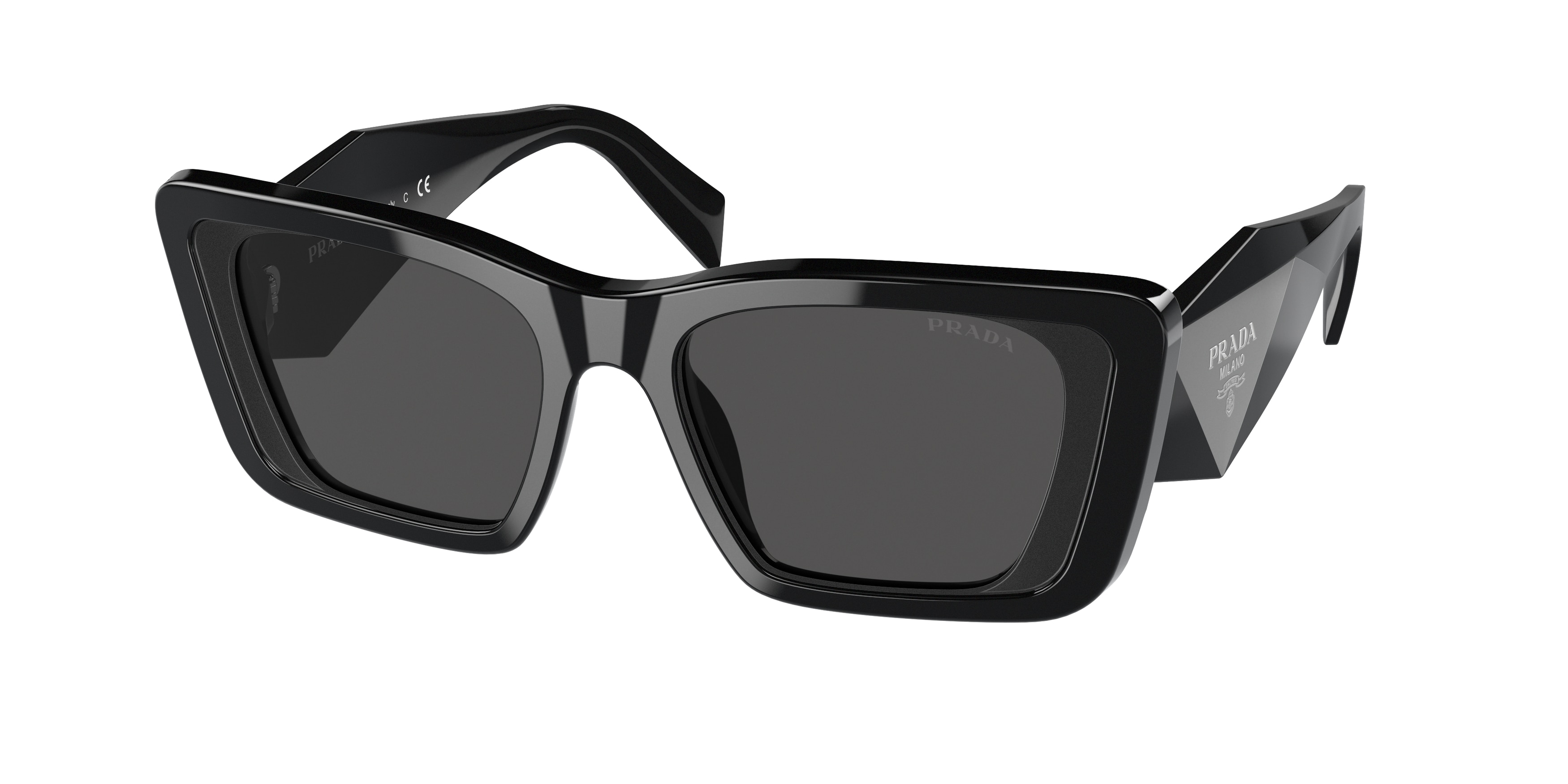 Square Aviator Black Metal Prada Sunglasses Aviator Sunglasses | Fashion  Eyewear