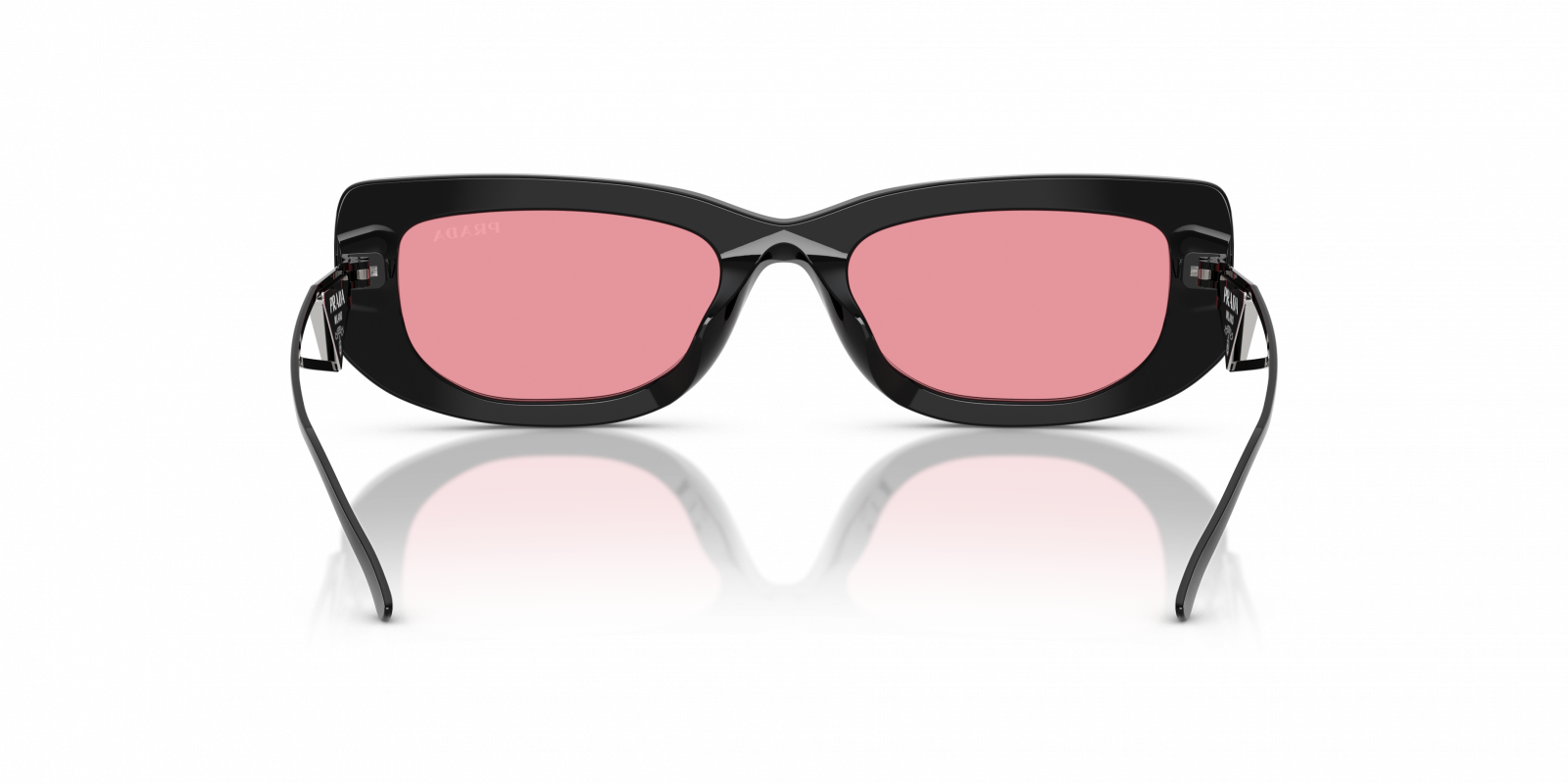 NWT Prada Pink Mirror Lenses Sunglasses! Summer 2024 Prada PR 26ZS 19Q10D Sunglasses - US main image 3