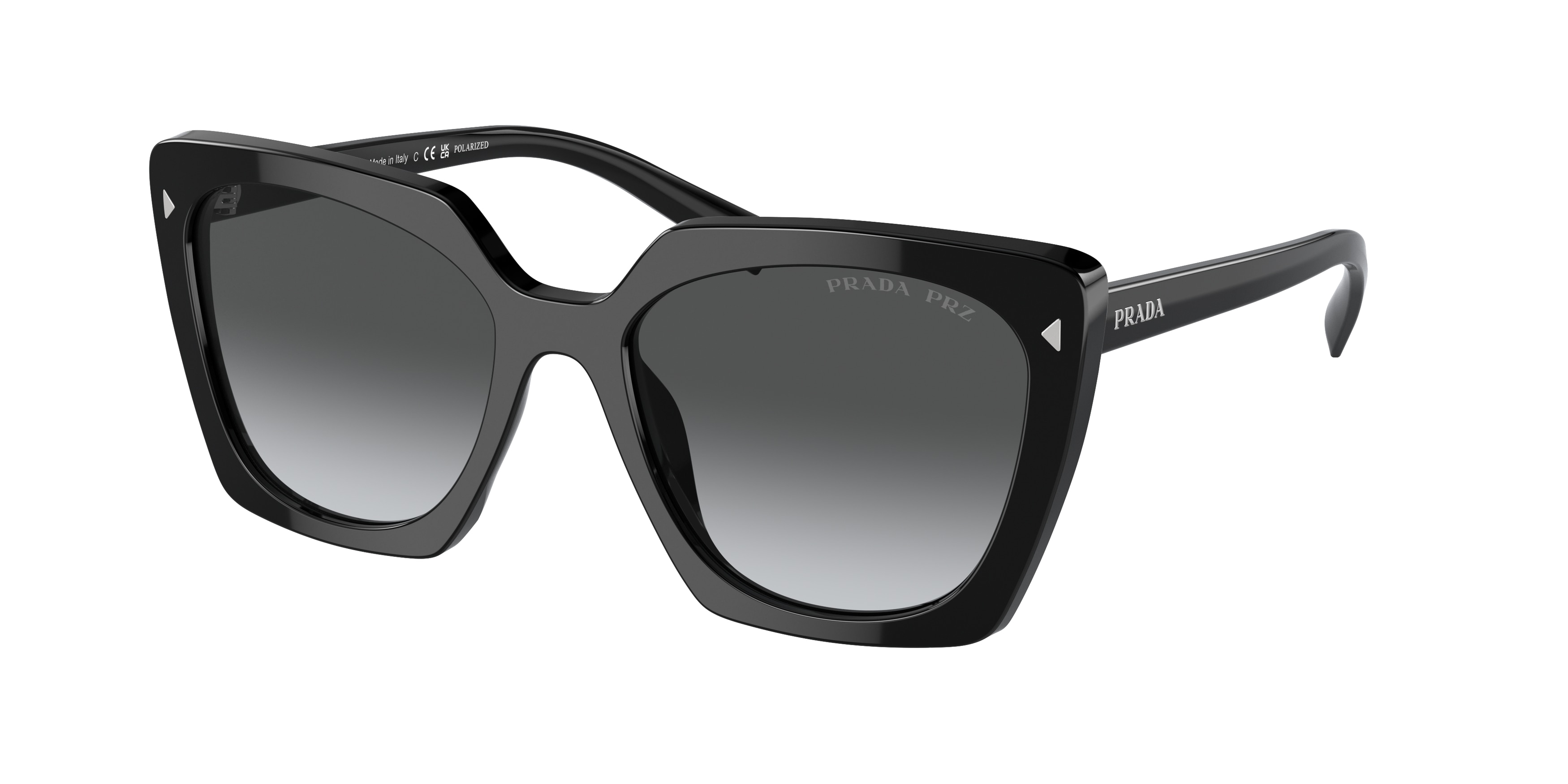 Prada polarized women\'s sunglasses and hard case Made in Italy Sunglasses Prada PR 14WS (2AU5Y1) PR14WS SPR14WS Woman  main image 4