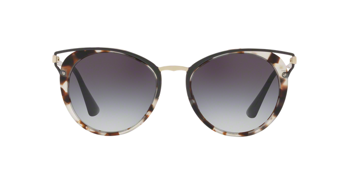 Prada Catwalk Sunglasses PR 66TS UAO5D1 Prada PR 66TS UAO5D1 Sunglasses Spotted Opal Brown for Woman  main image 3