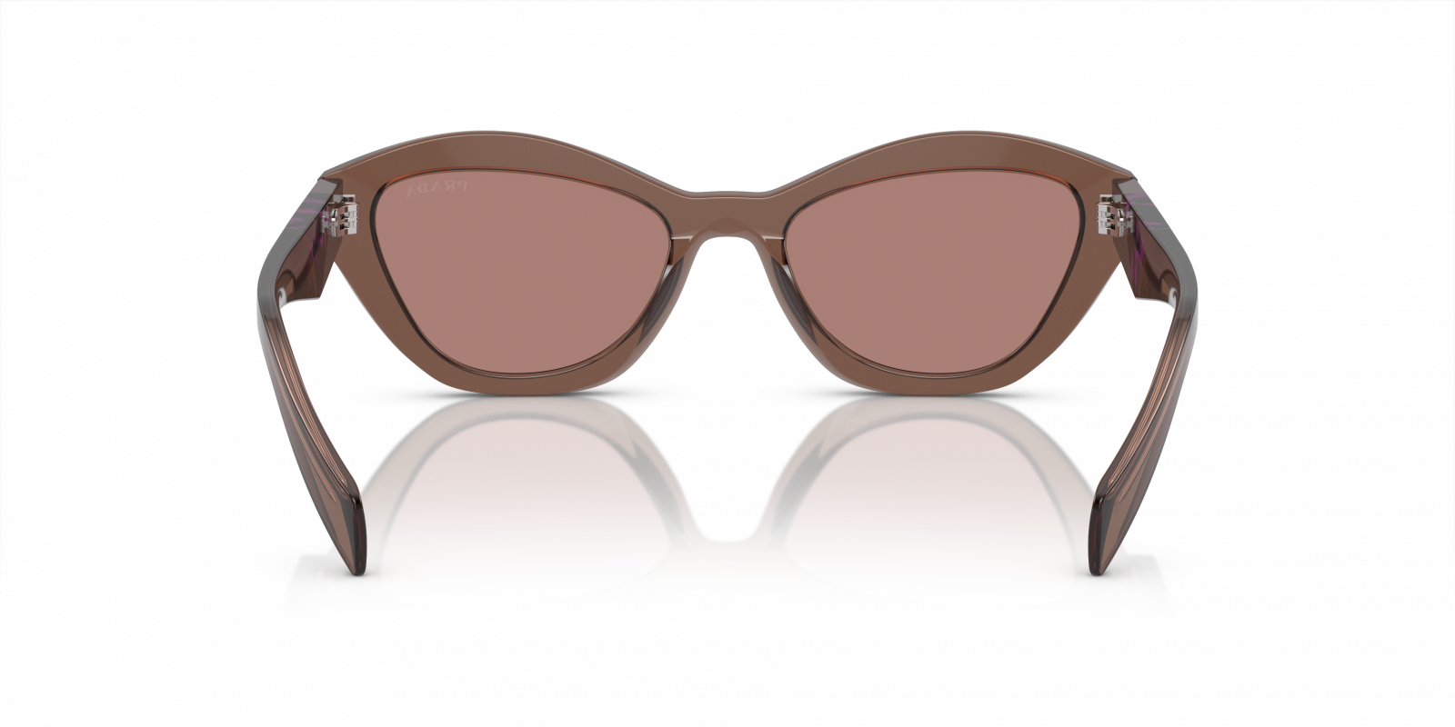 NEW PRADA SUNGLASSES, PRADA PRA02SF 17O60B WOMEN EYEWEAR PRADA PR A02S 17O60B PRADA PR A02S 17N60B Root Tortoise Brown Women main image 3