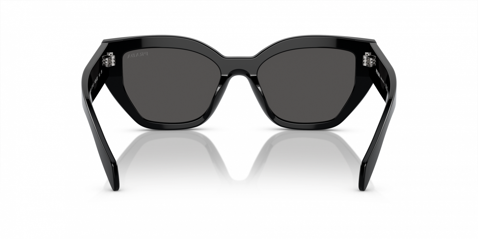 NWT Prada 0PR A09S-1AB5S0 Black Cat Eye 53mm Sunglasses Prada PR A09S 1AB5S0 Women main image 2